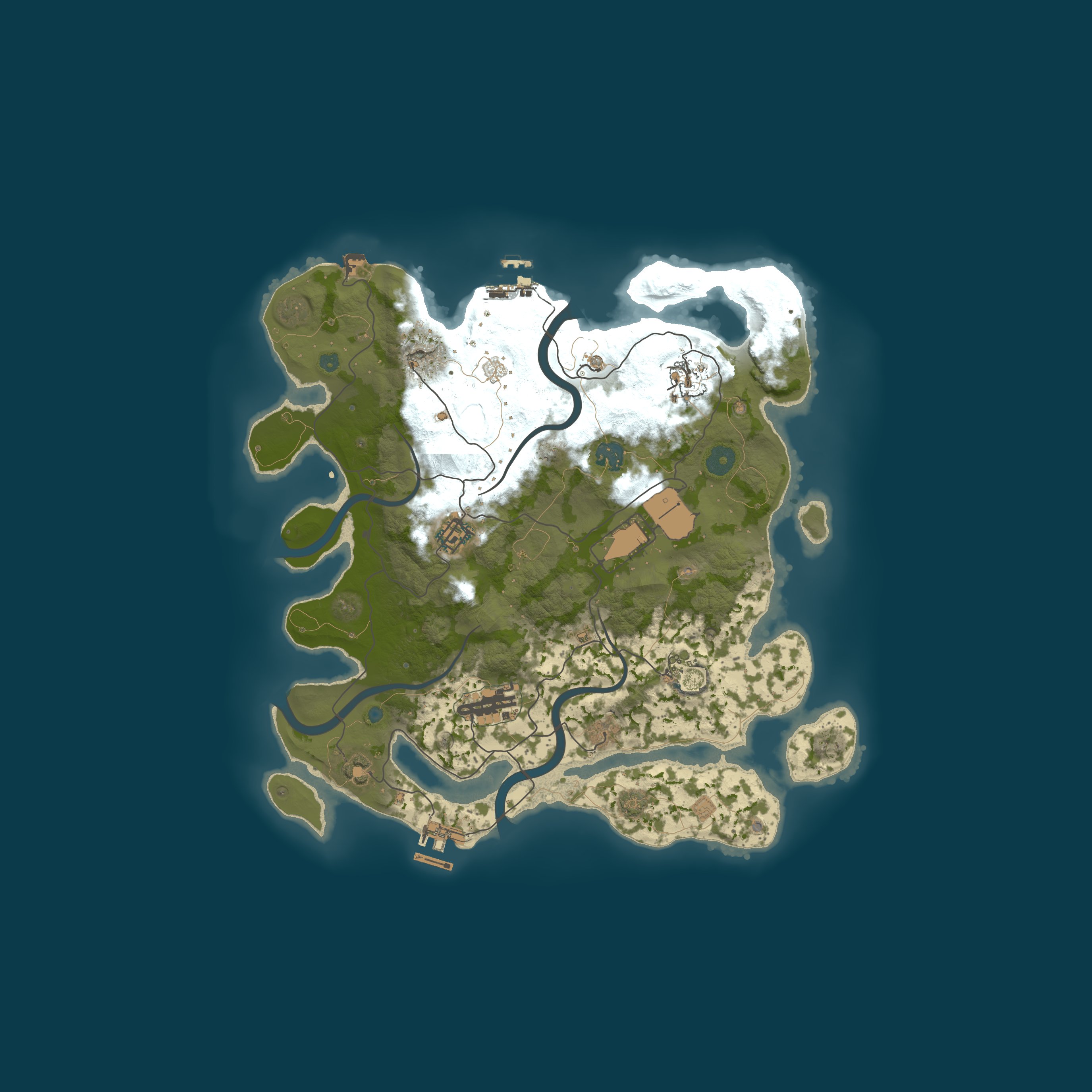Rust map 3500/1337