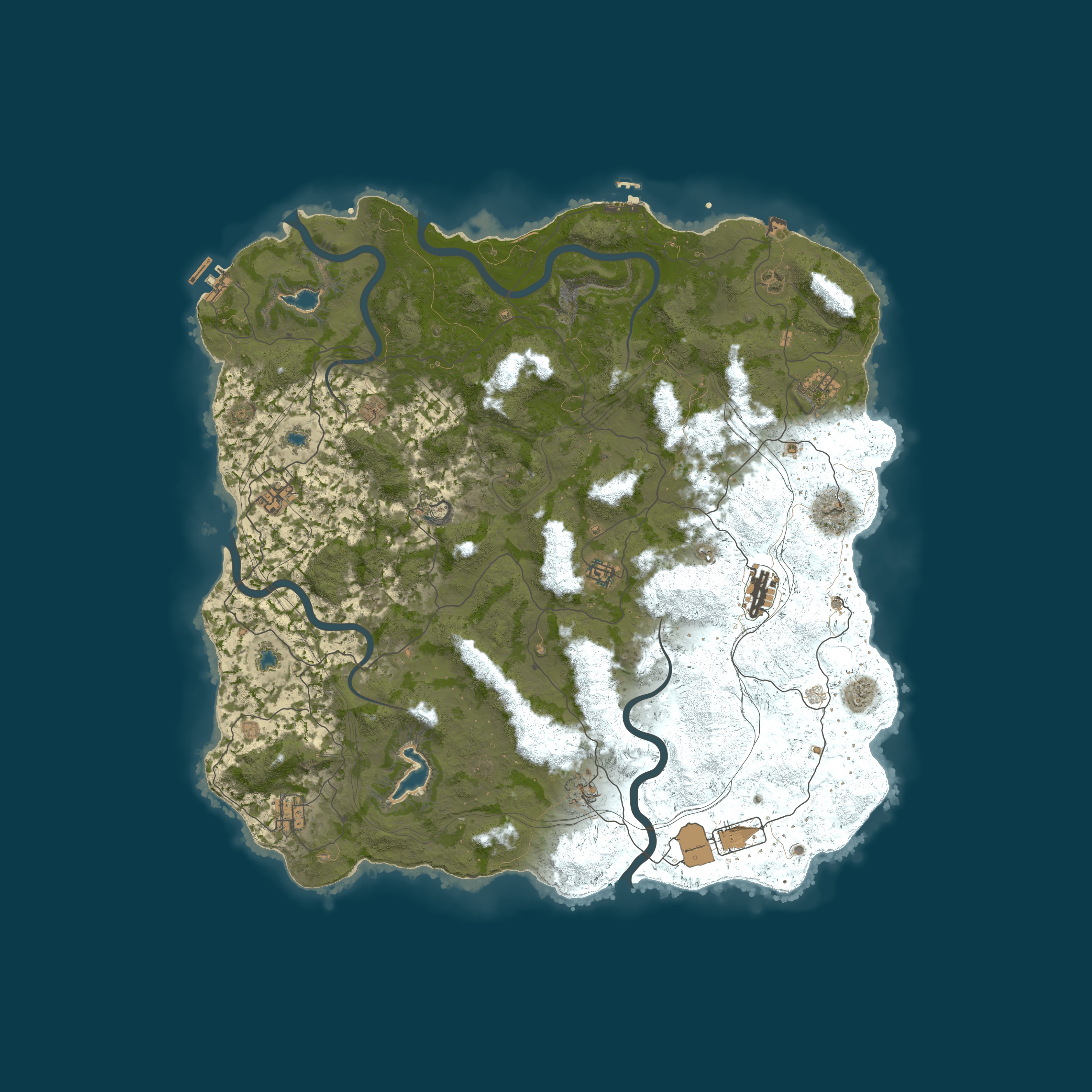 Map for Rustoria.co - US Long Premium