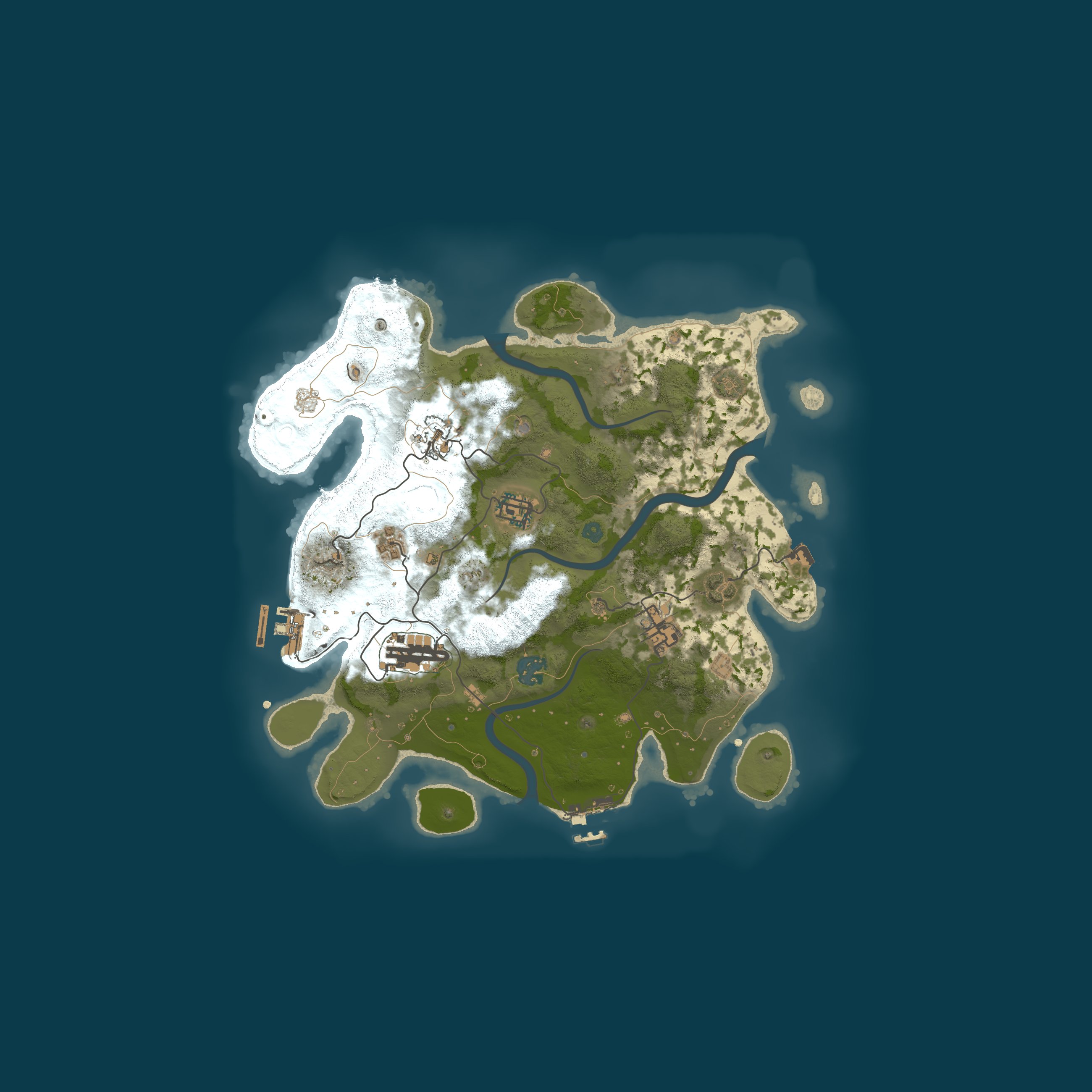 Map for |EU| The Purgue PVE | Active admins | No Raid | No Decay | No R