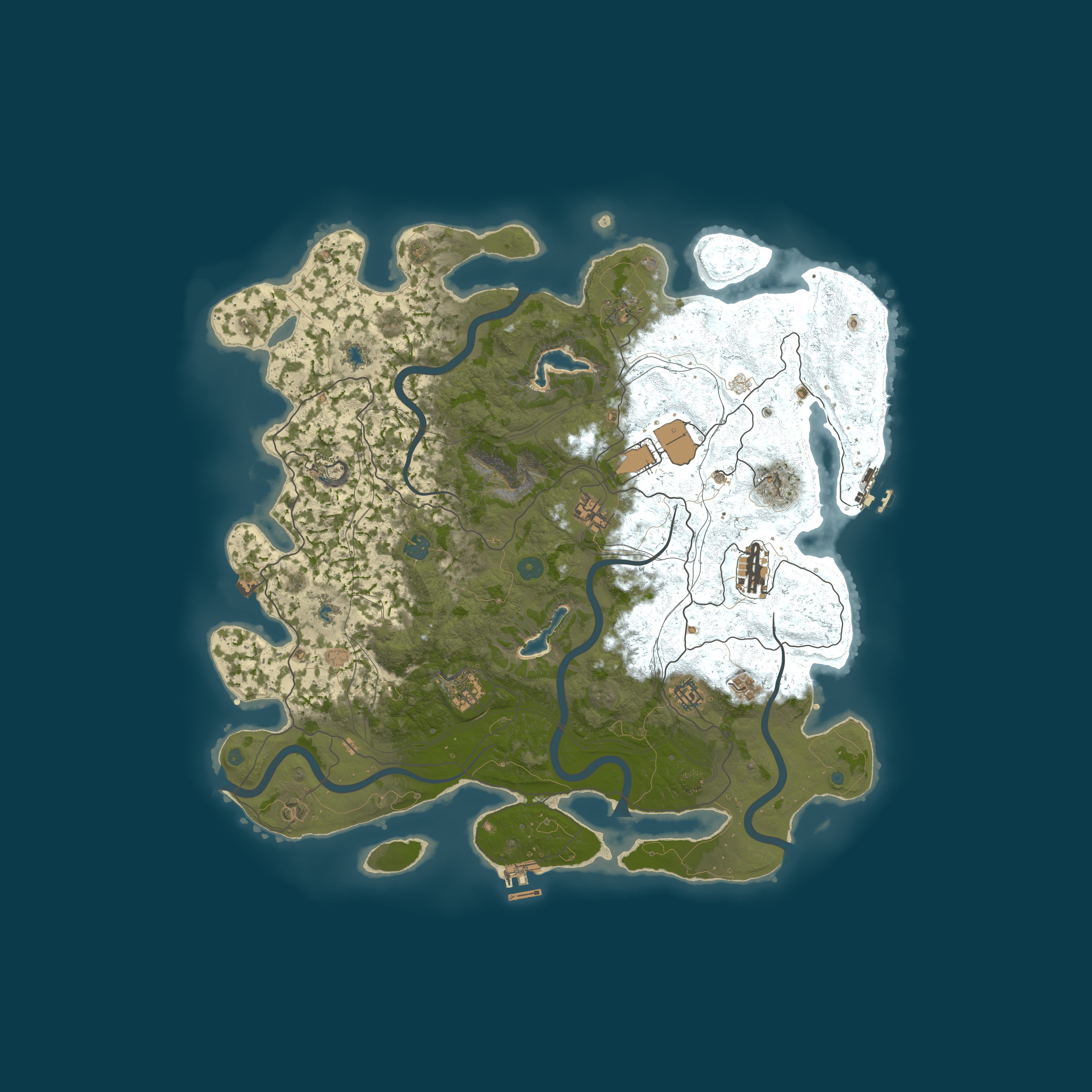 Карта сервера