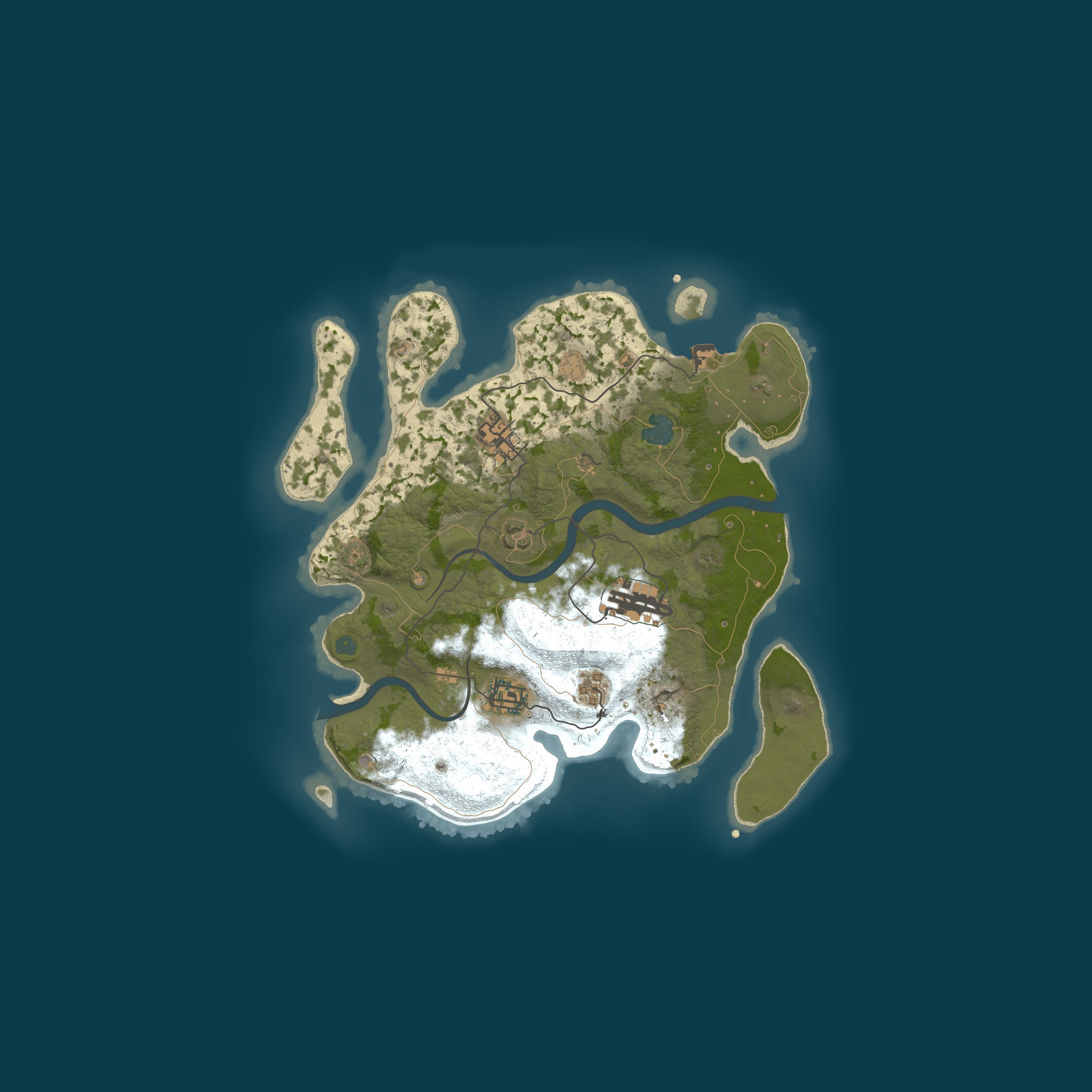 Map for EDSGames SOLO/DUO X2 -NO BP WIPE - Monthly