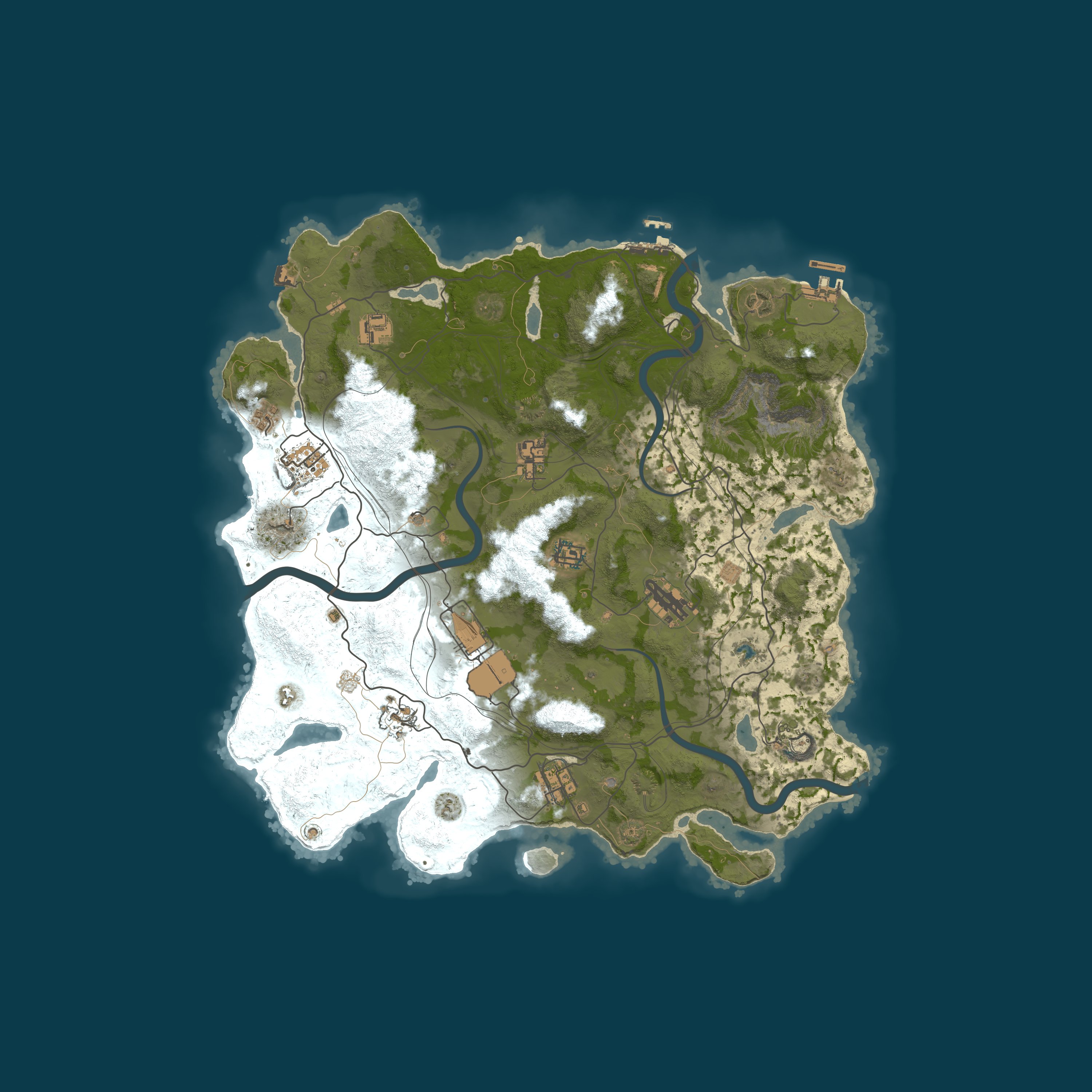 Rusticated Generated Maps