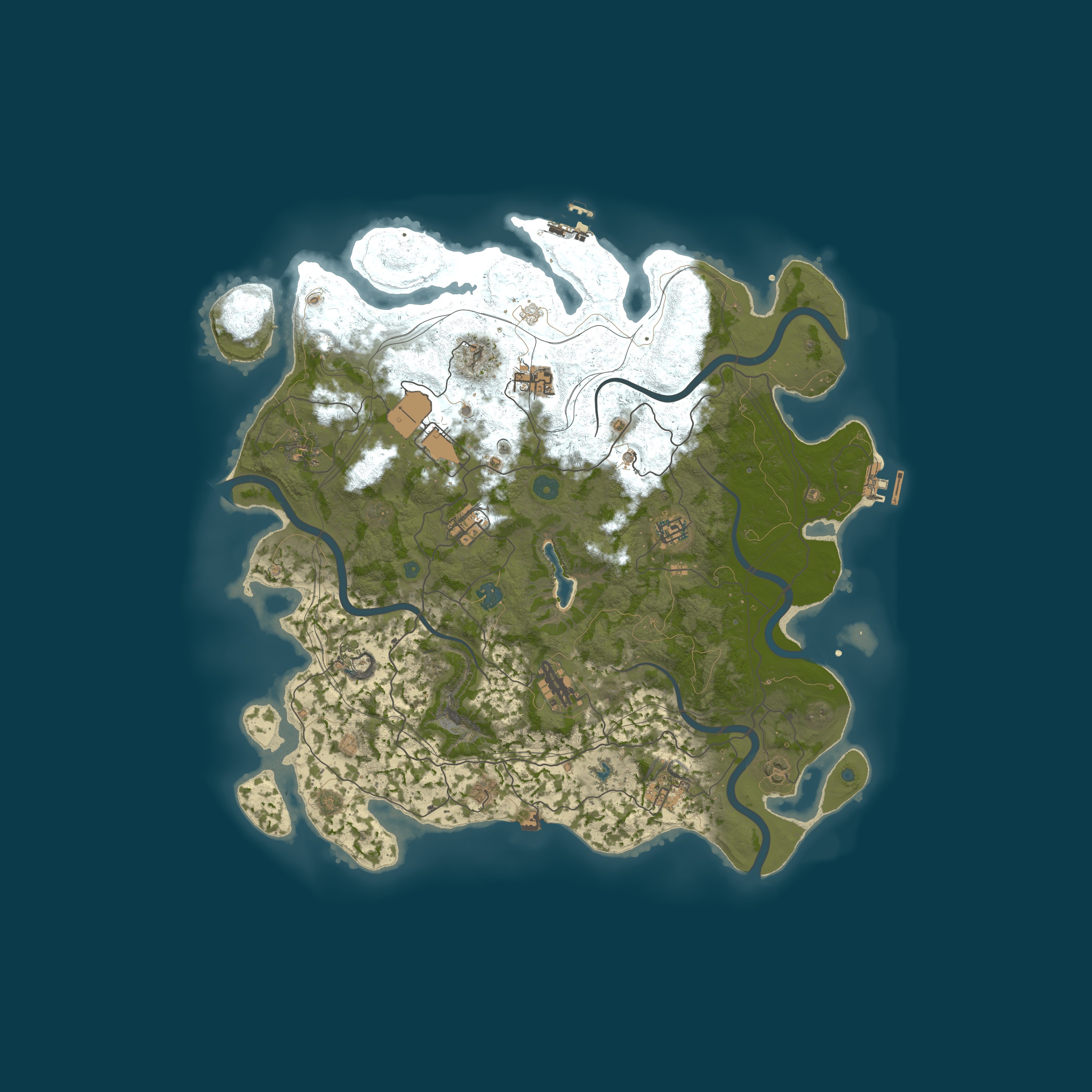 Карта сервера