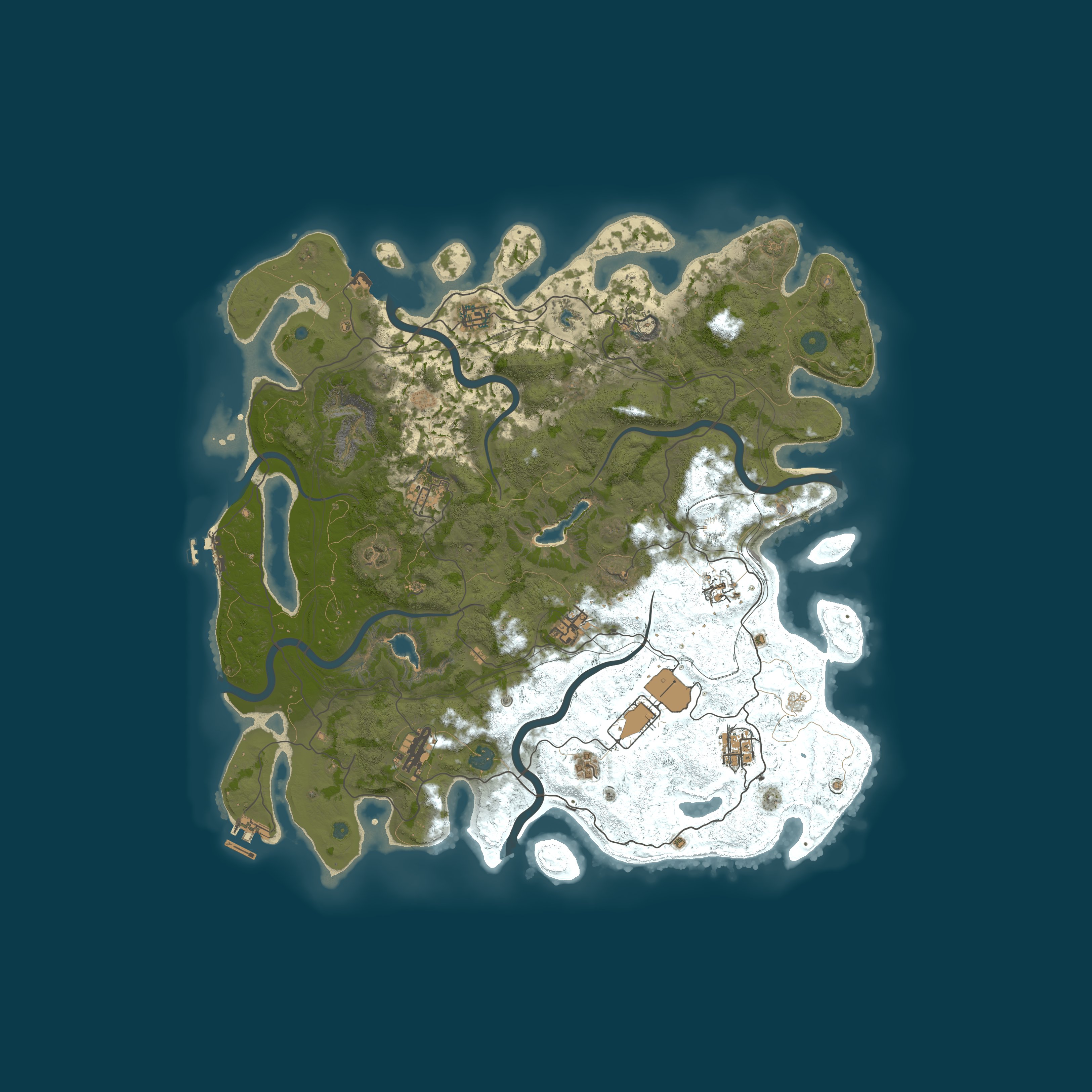 Map for [PvE] Rusted Reality • Prestige Skilltree • Cases • Raid 