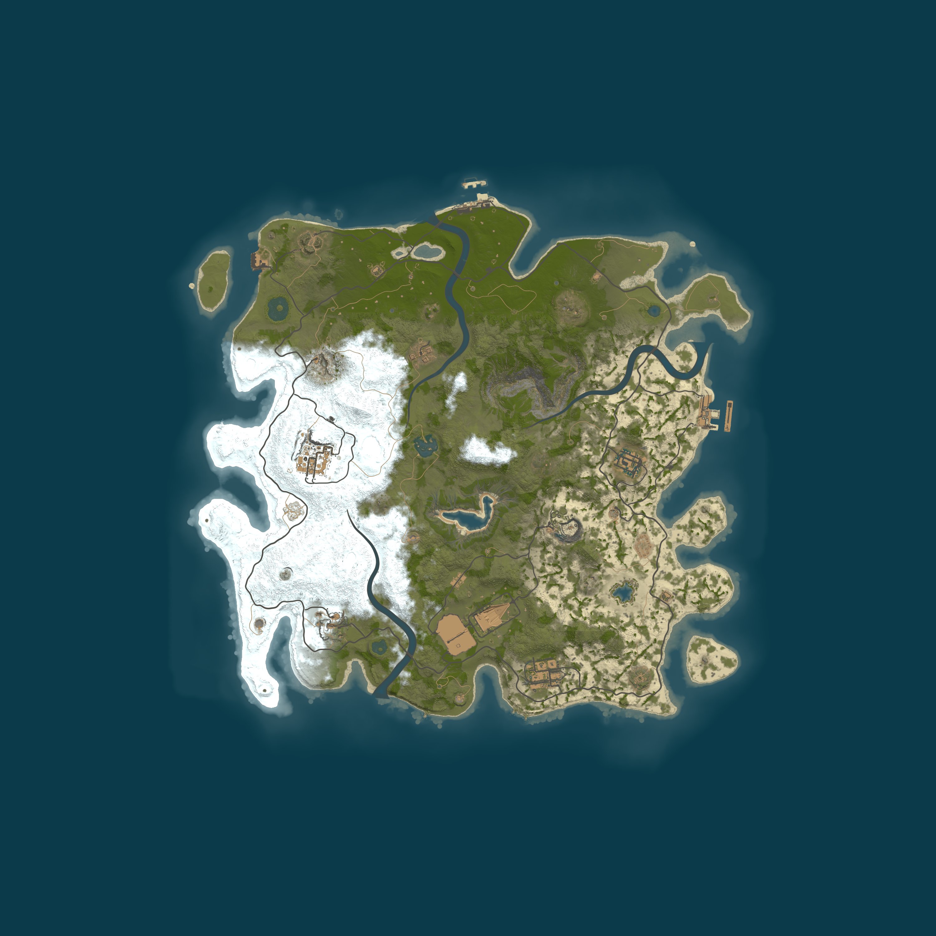 Map for RETRO RUST #3 Х5|MAX 5|LOOT+|CRAFT GLOBAL 8.05