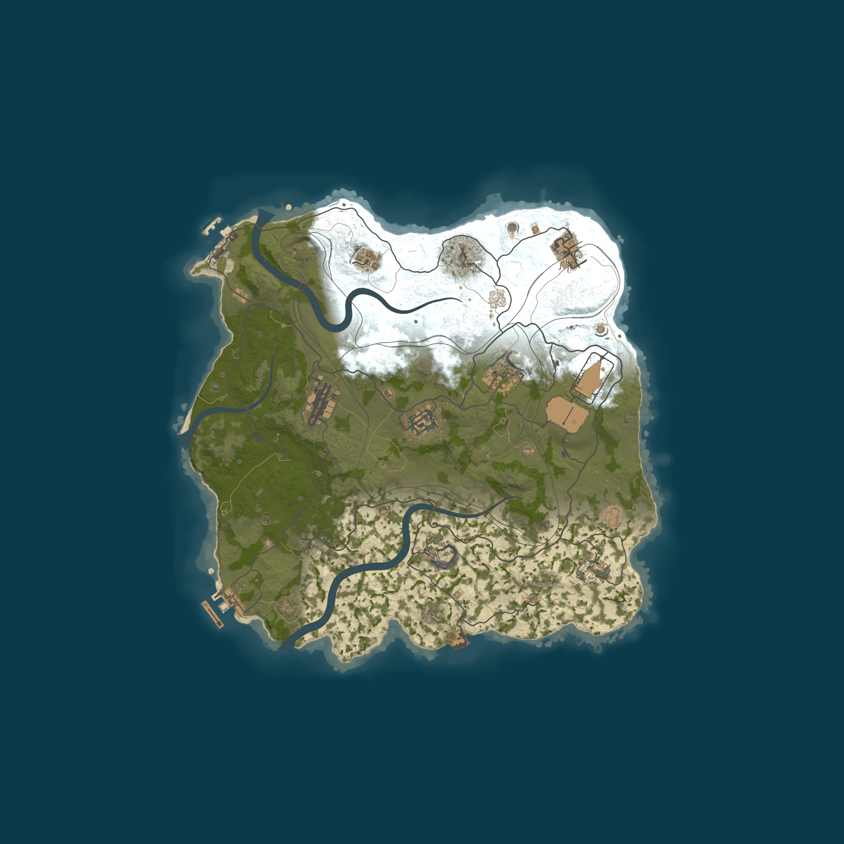 Map for WARBANDITS.GG AU 5X No BPs |Loot++|PvP|MyMini|Shop|X5 JUST WIPE