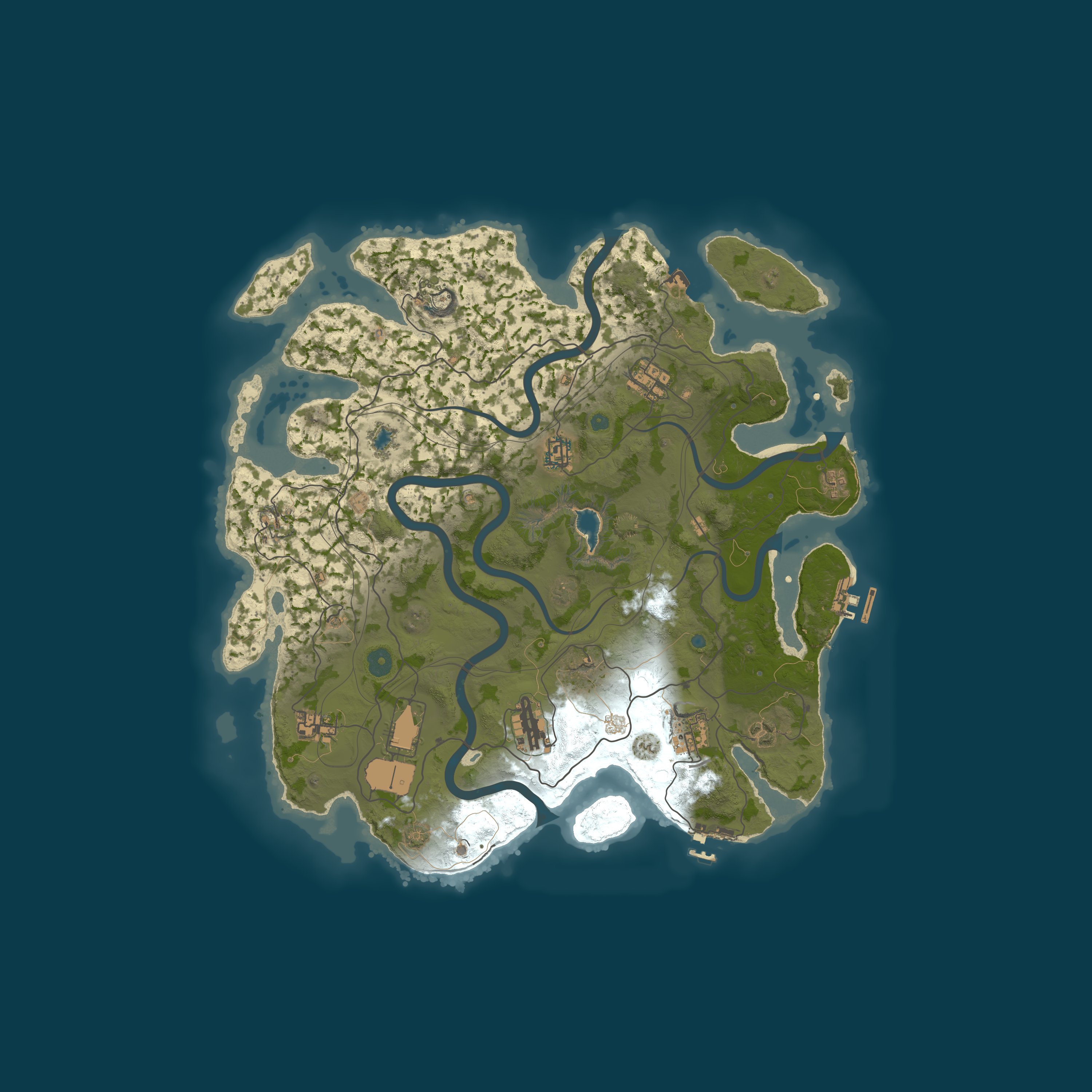 Map for Rusty Beehive | 2x | Monthly | Solo Duo | No BP Wipe | US