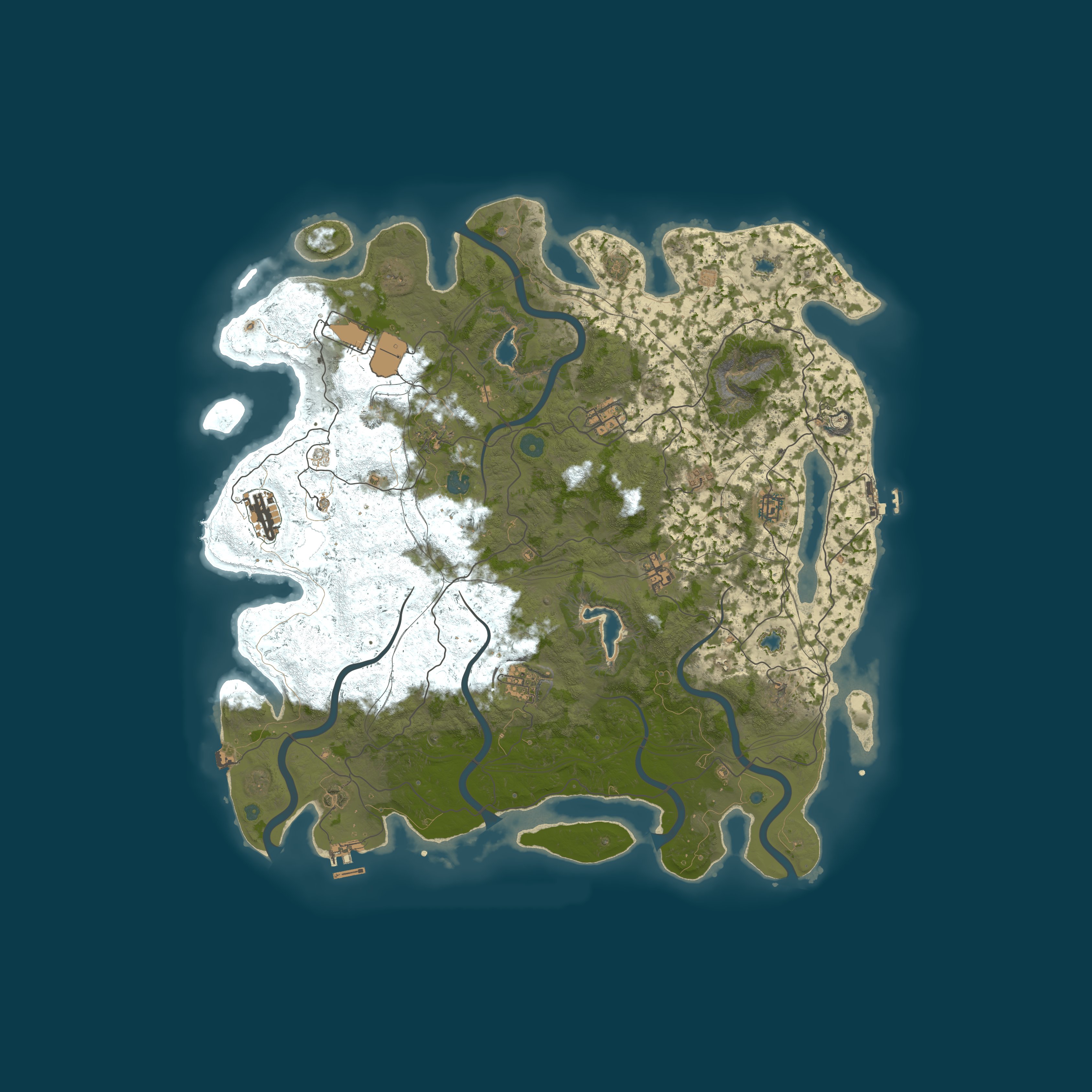 Карта сервера