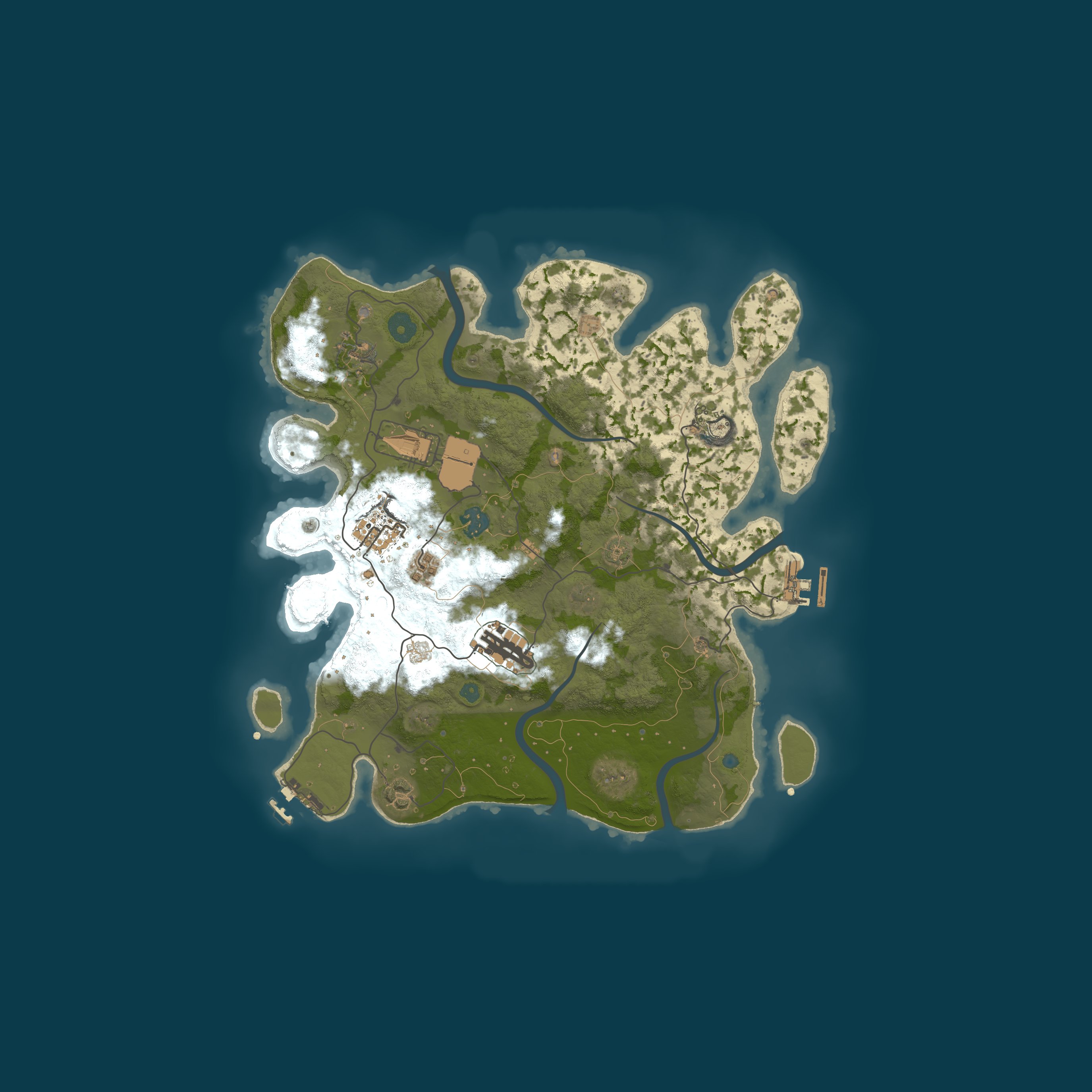 Map for Evo Renewal Zone XV