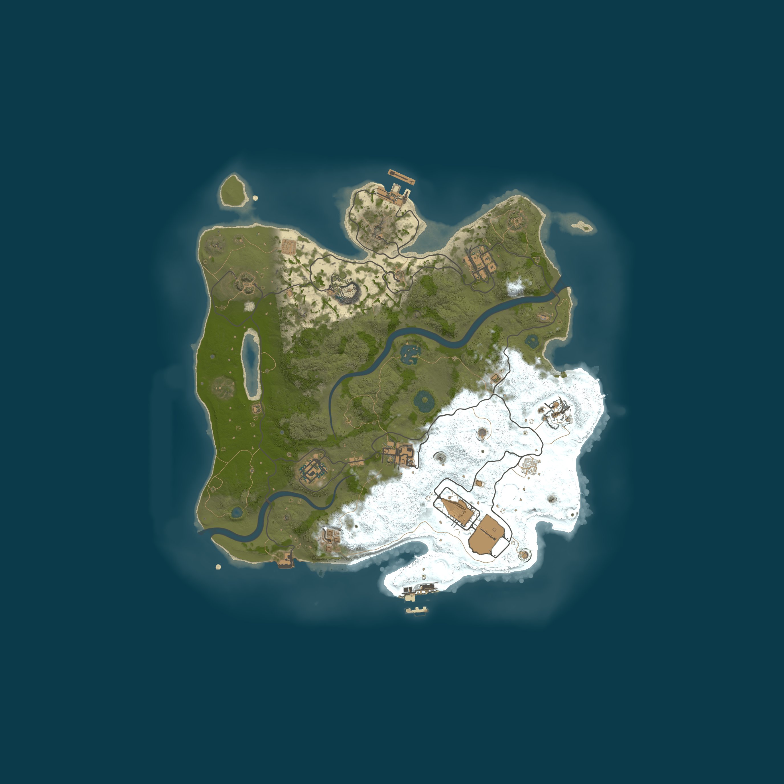 Map for Demonic Rust |№2|X1000|PVP|TP|DRONES|FPS+