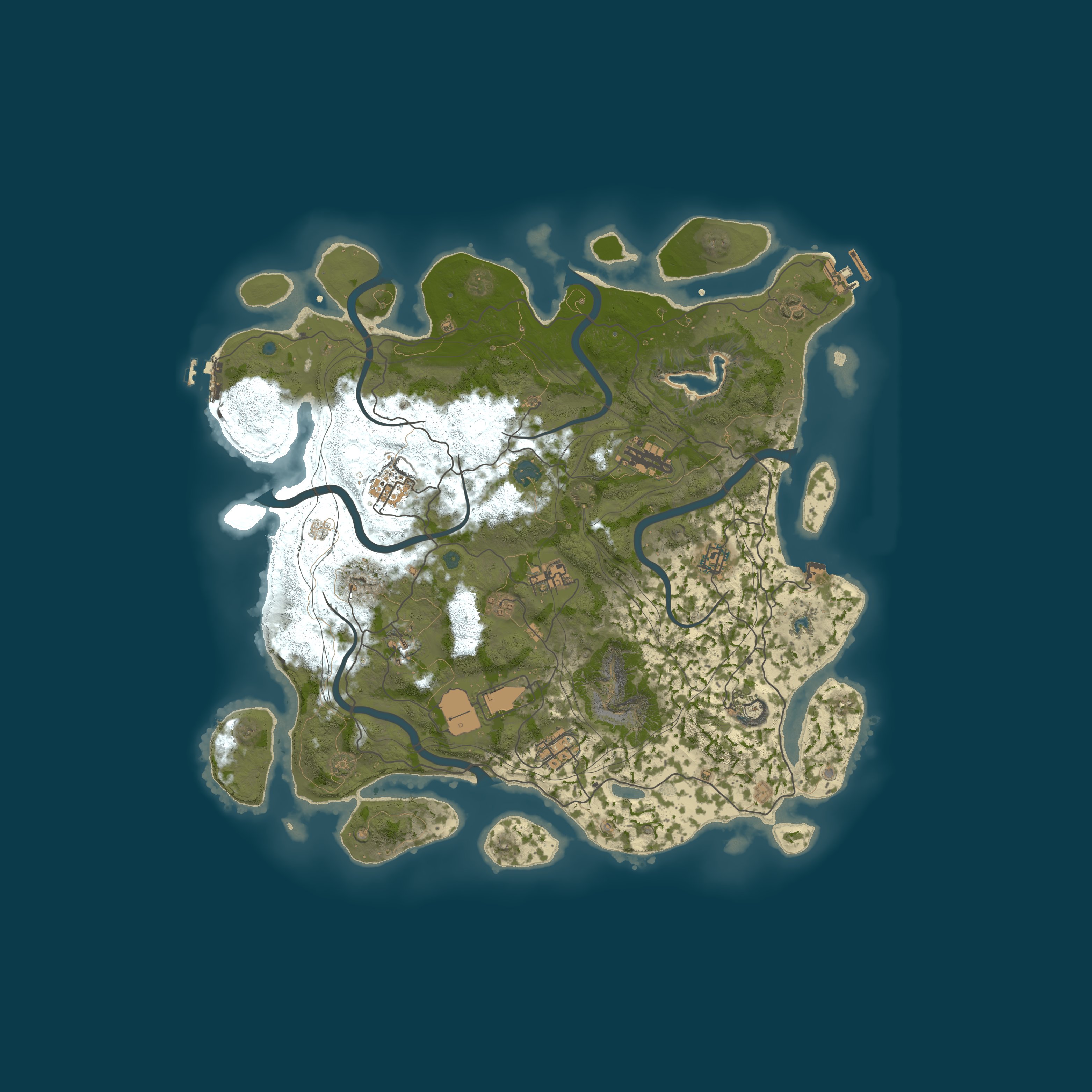 Карта сервера