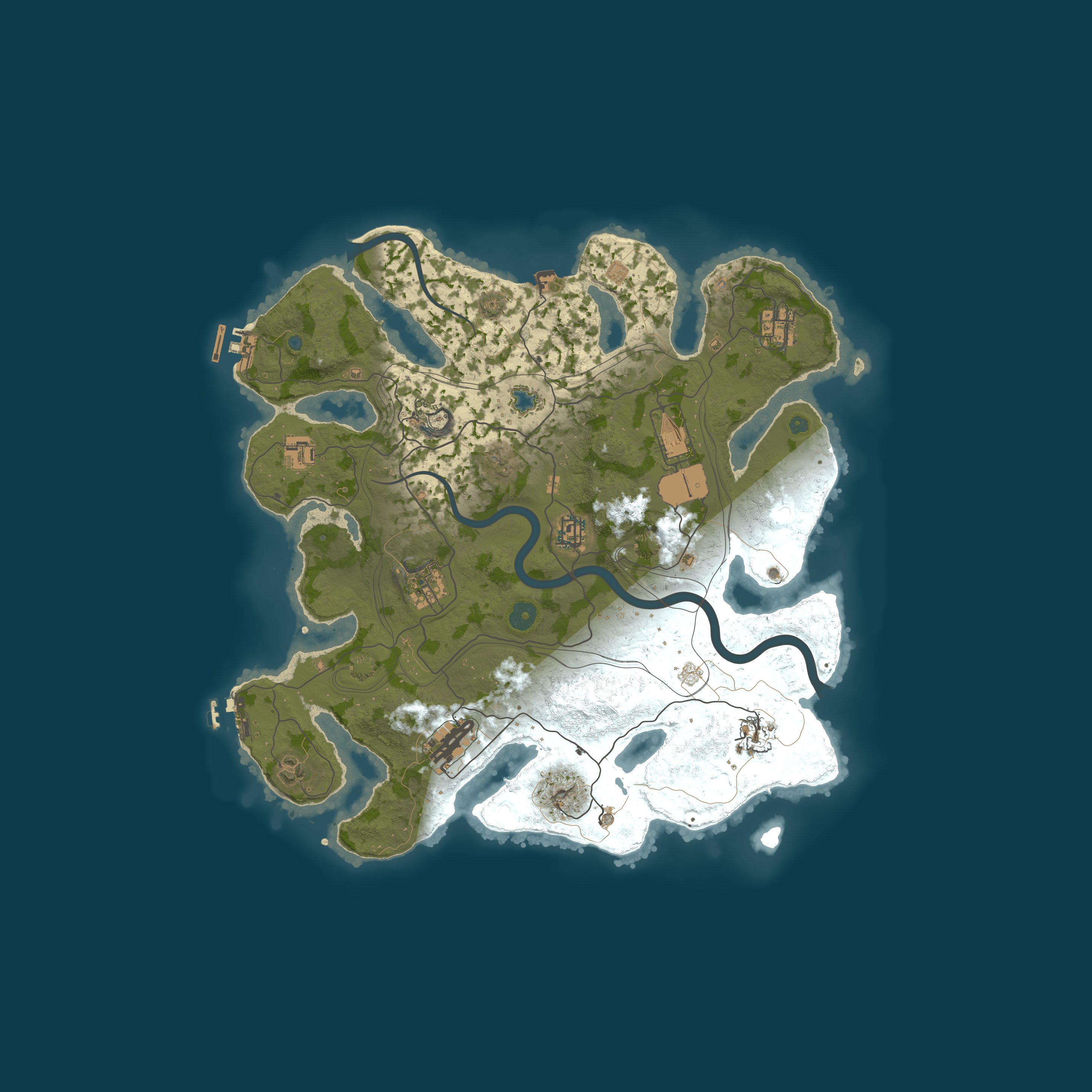 Rust map 3800/1337