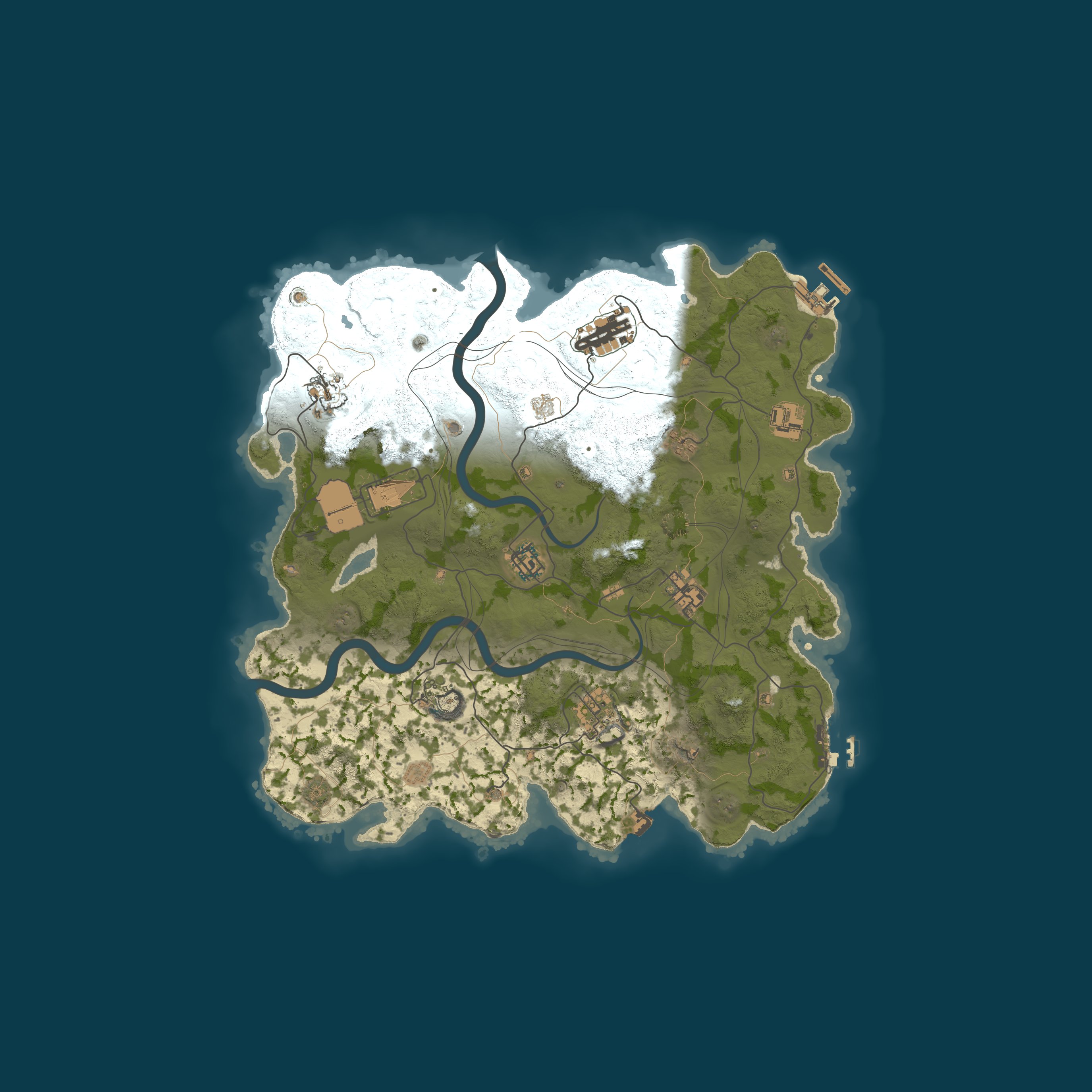 Rust map 3500/1337