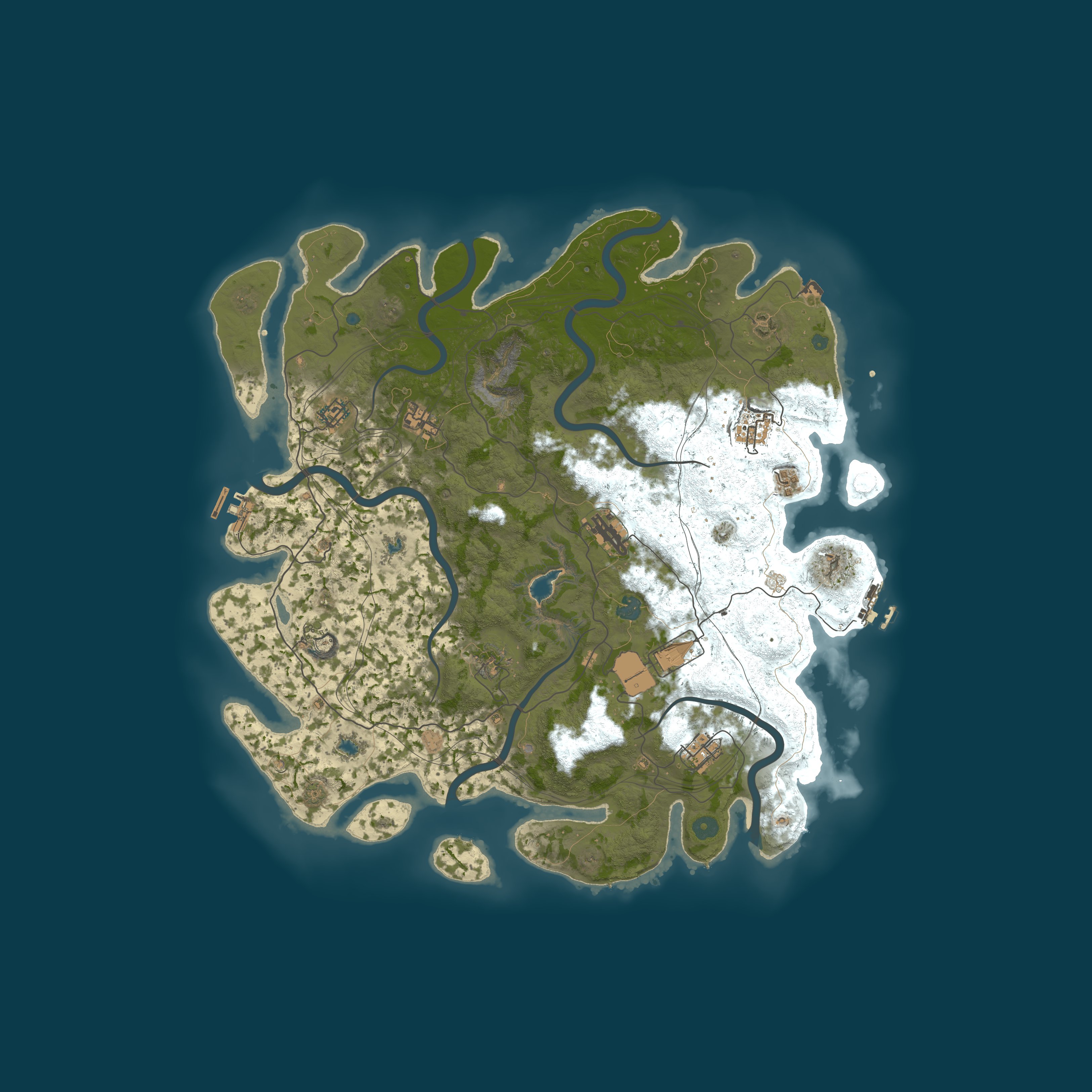 Map for Barnaul Test Server Vanilla  ProdMap