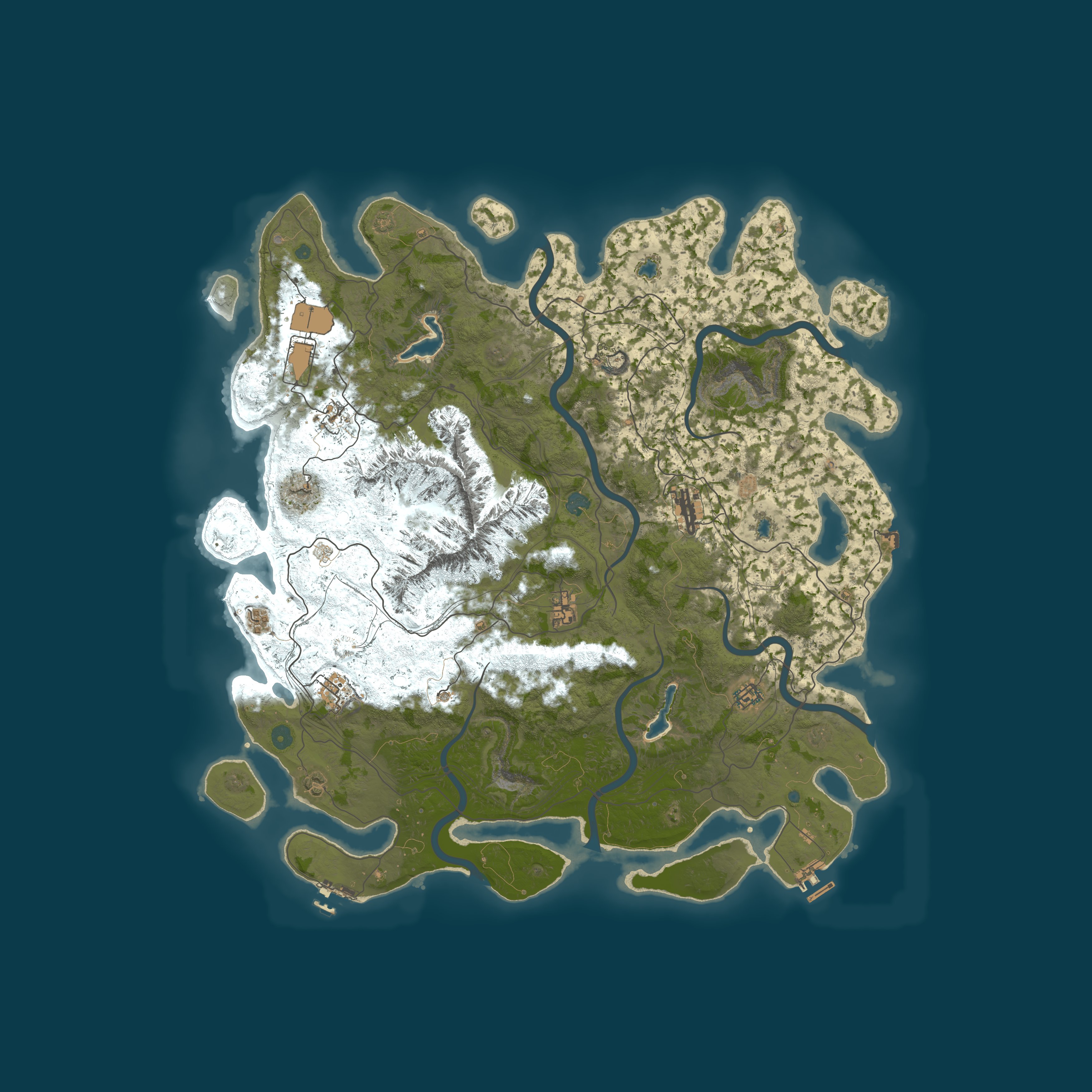 Карта сервера