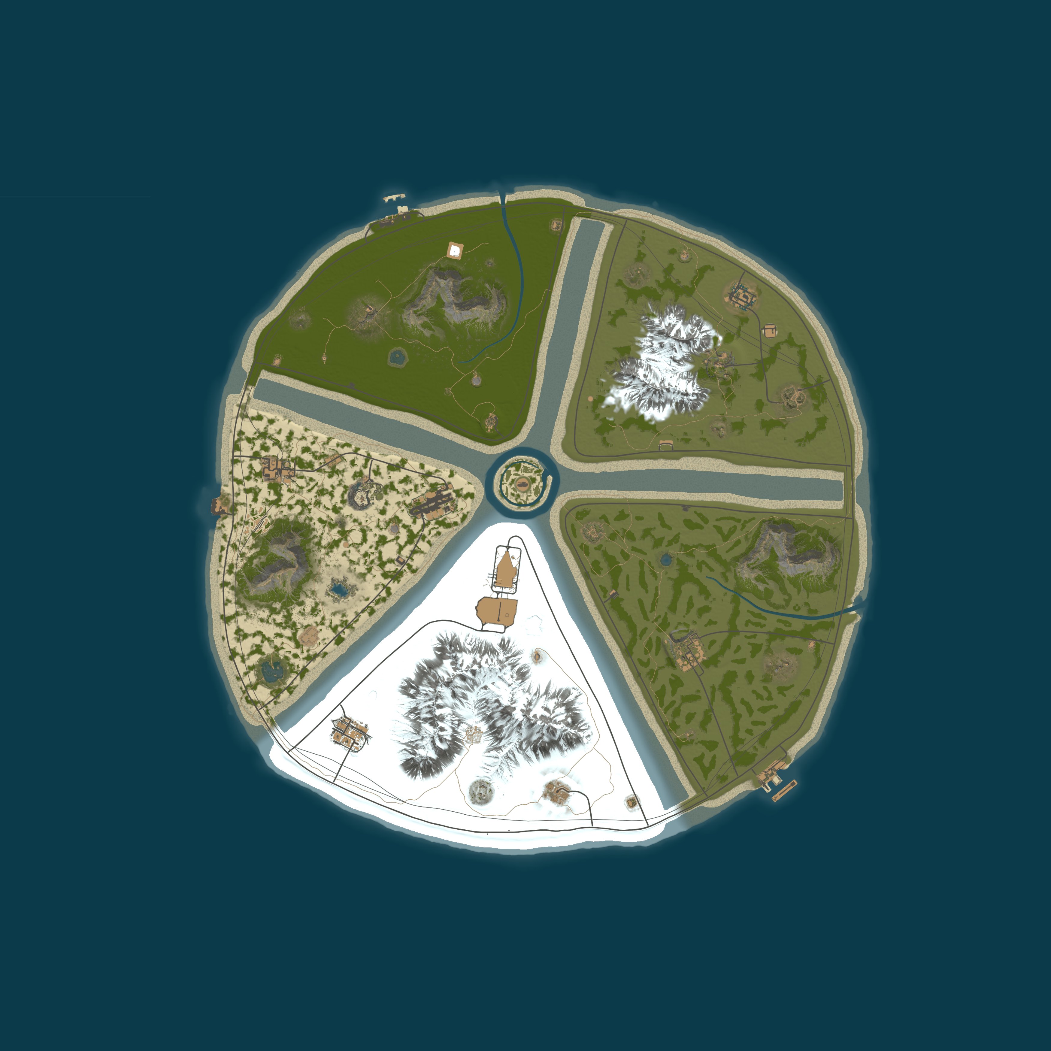 Map for НОВАЯ ЖИЗНЬ PvE