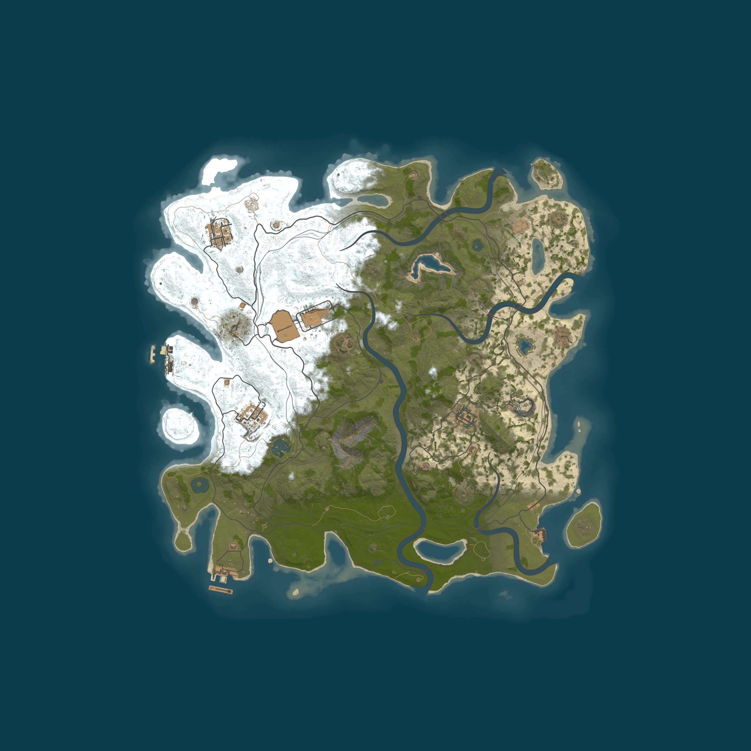 Rust map 4250/1954