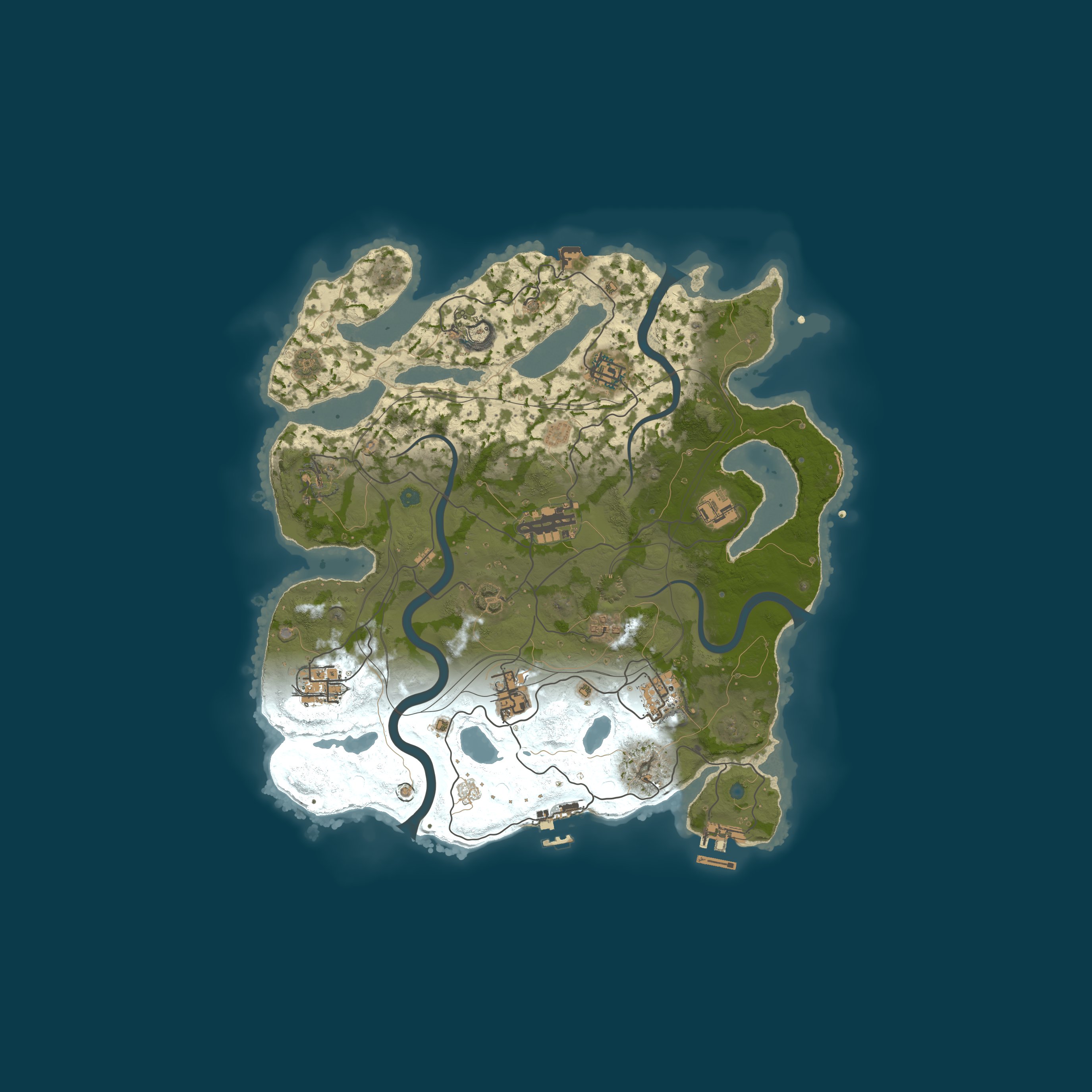 Map for Pine Hosting - Rust Server