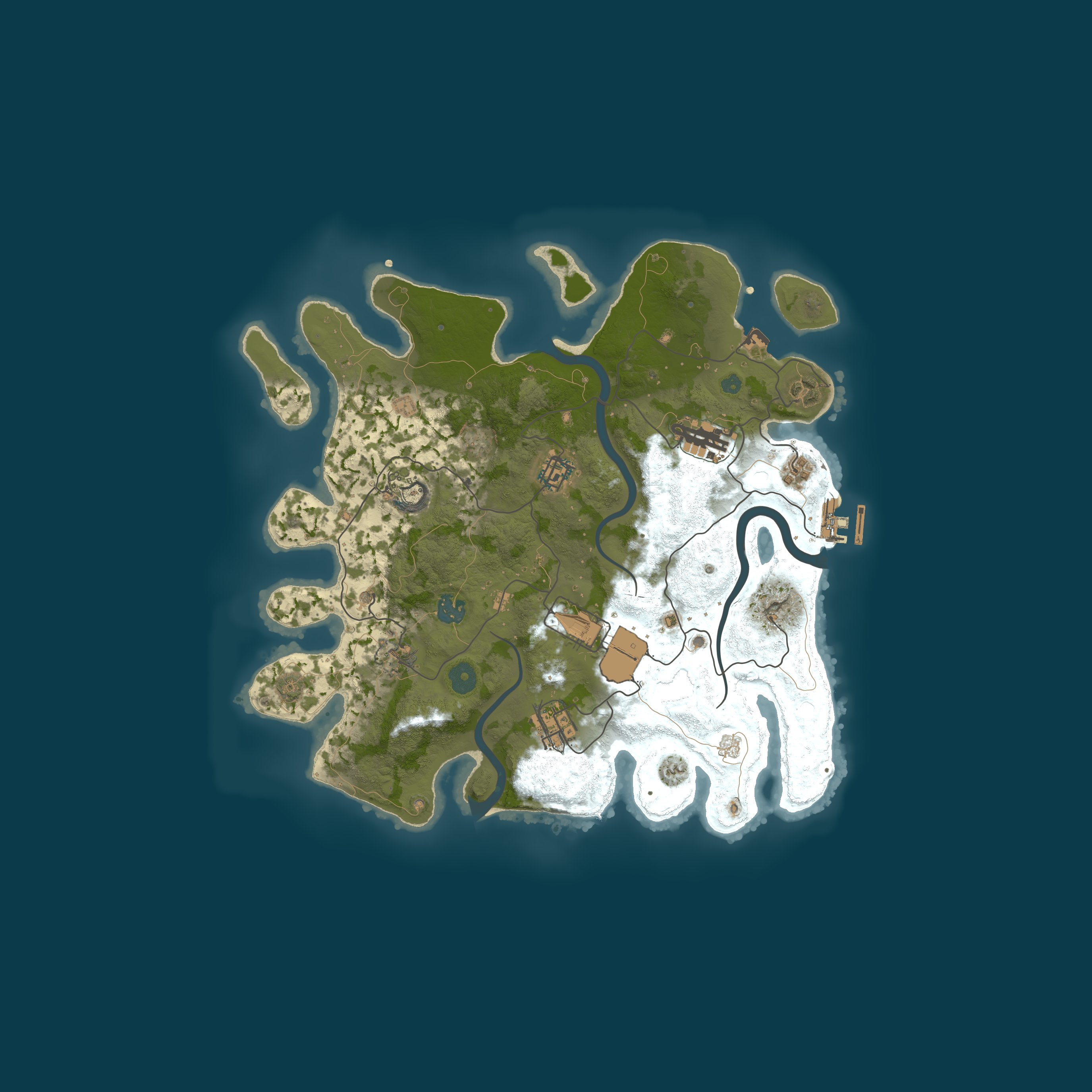 Map for PRIME RUST Х5 MAX5 ДЛЯ НОВИЧКОВ