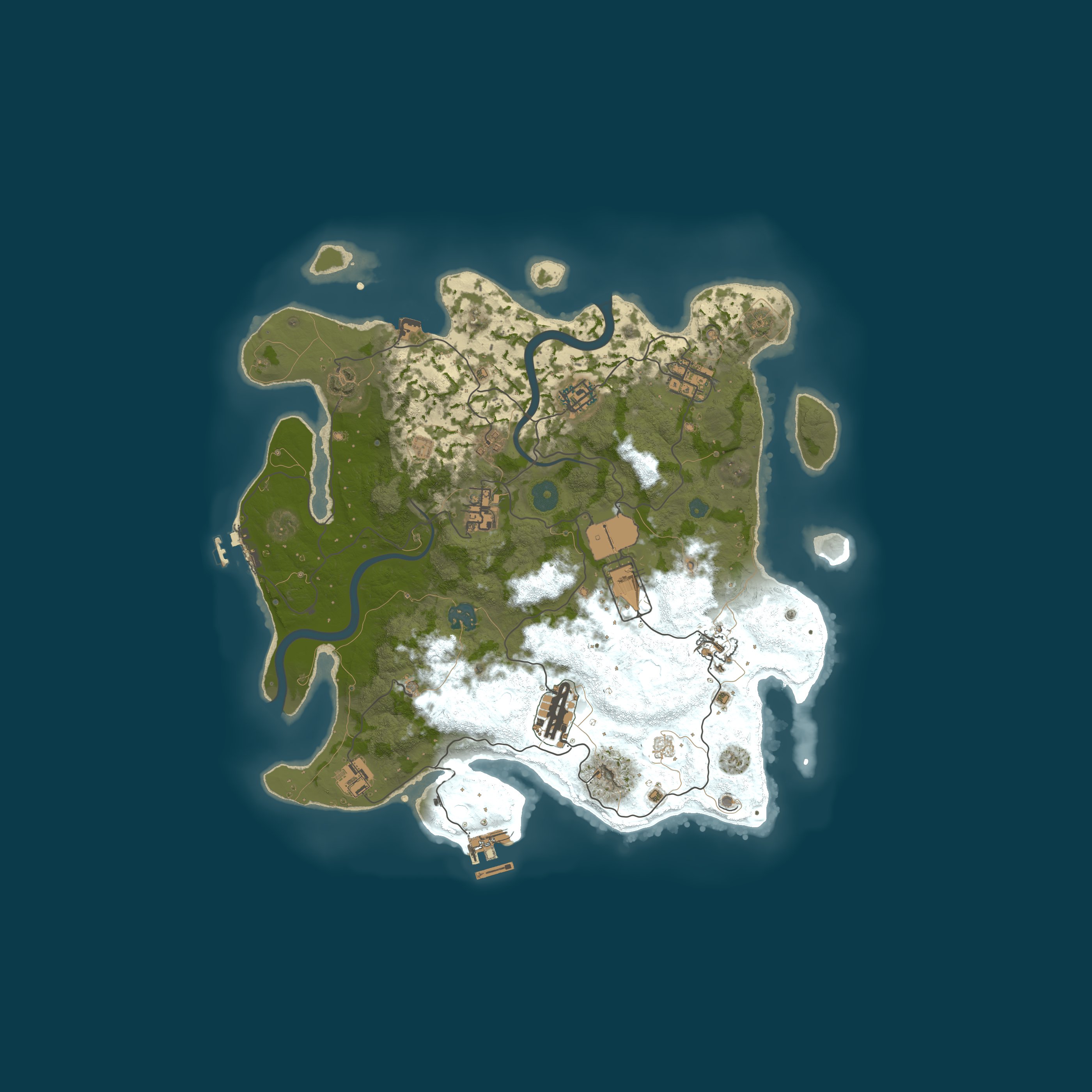 Map for Cerberus EU/ENG/FIN 2x pve, raid base, XPerience