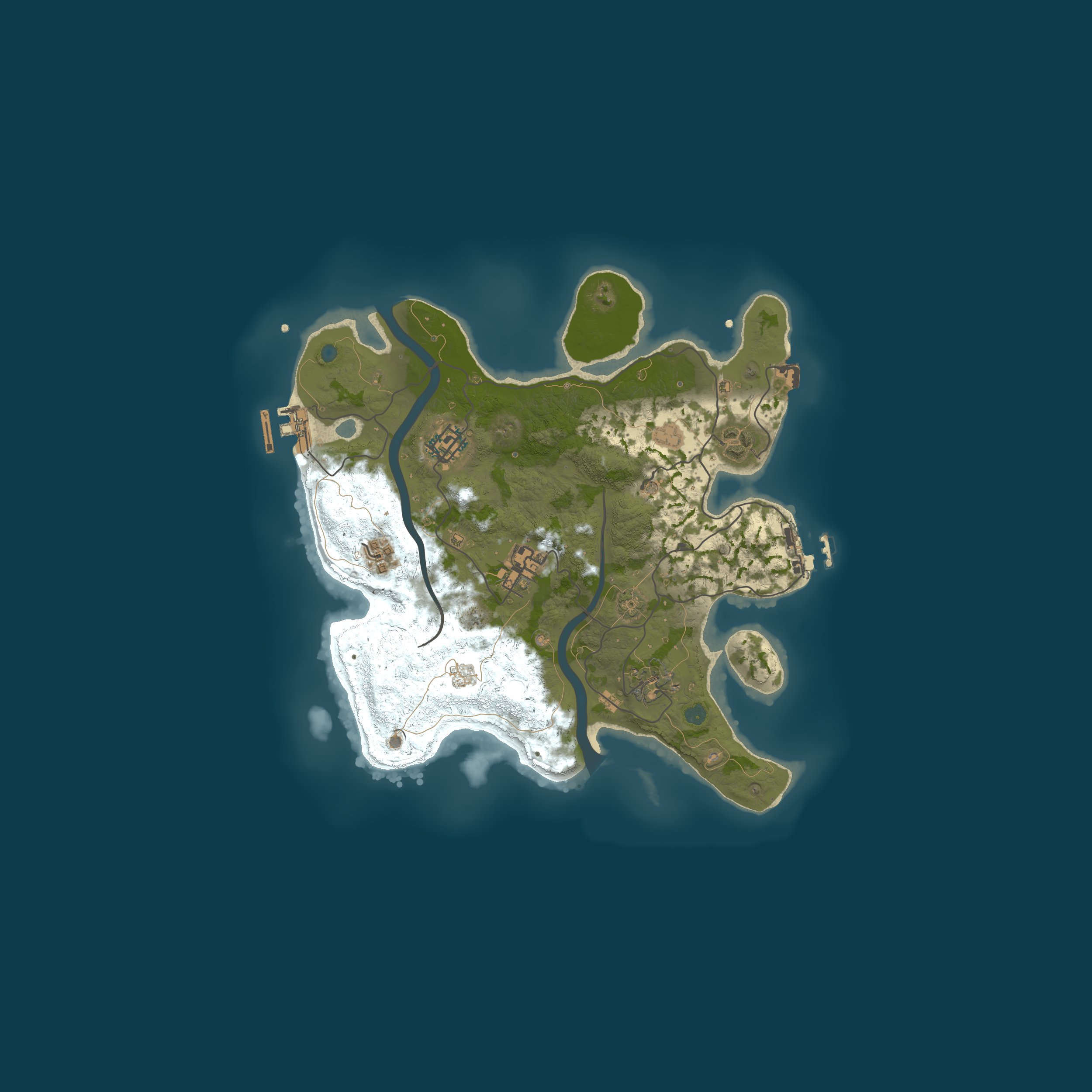 Map for New Xeon Rust Server