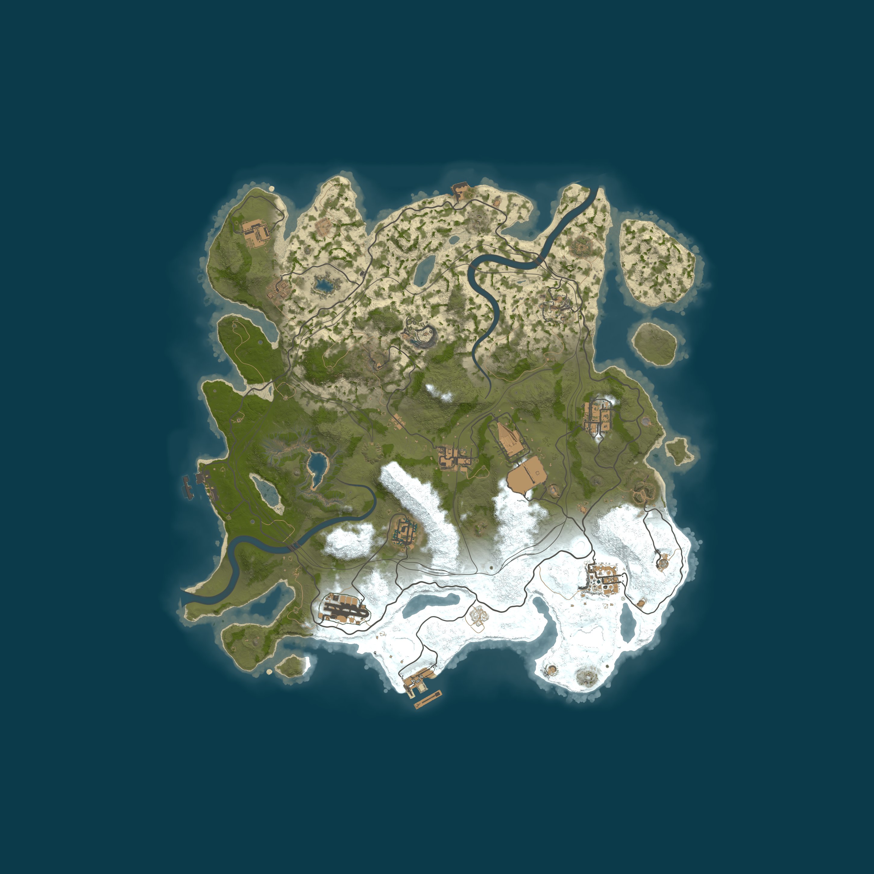 Rust map 3800/1337