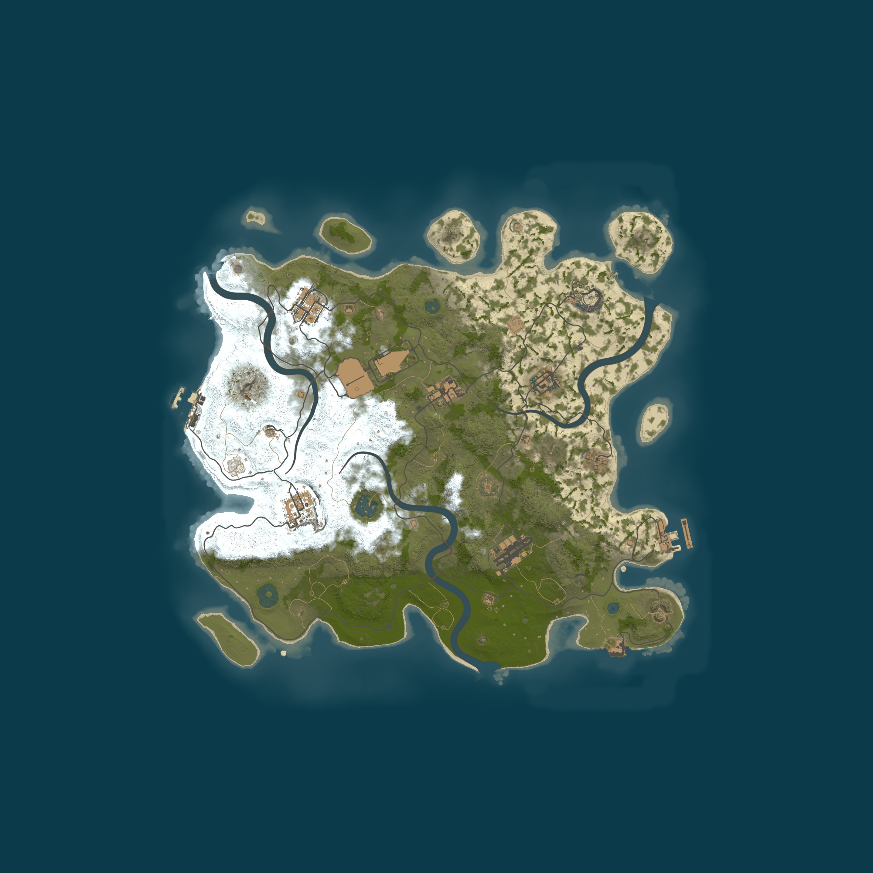 Карта сервера