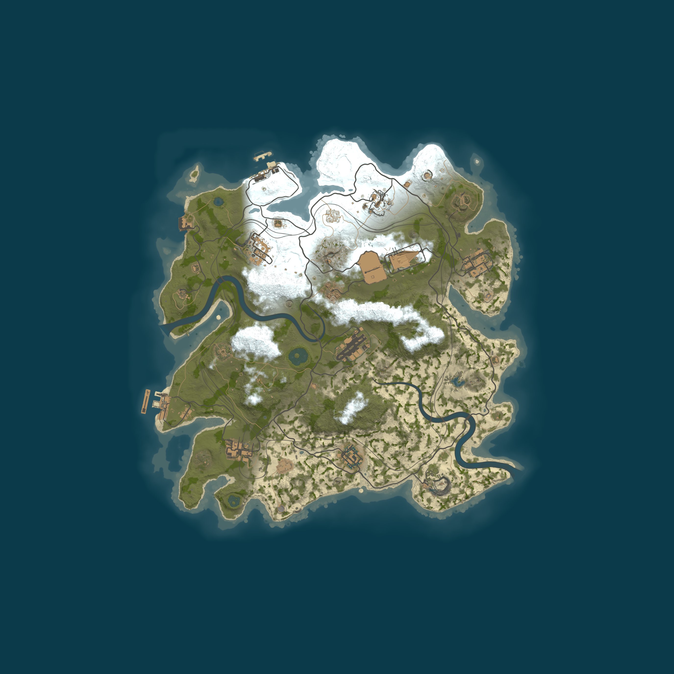 Map for DOPE 2X | Solo Only | LOW POP | 50% Upkeep | No BP Wipe | Month