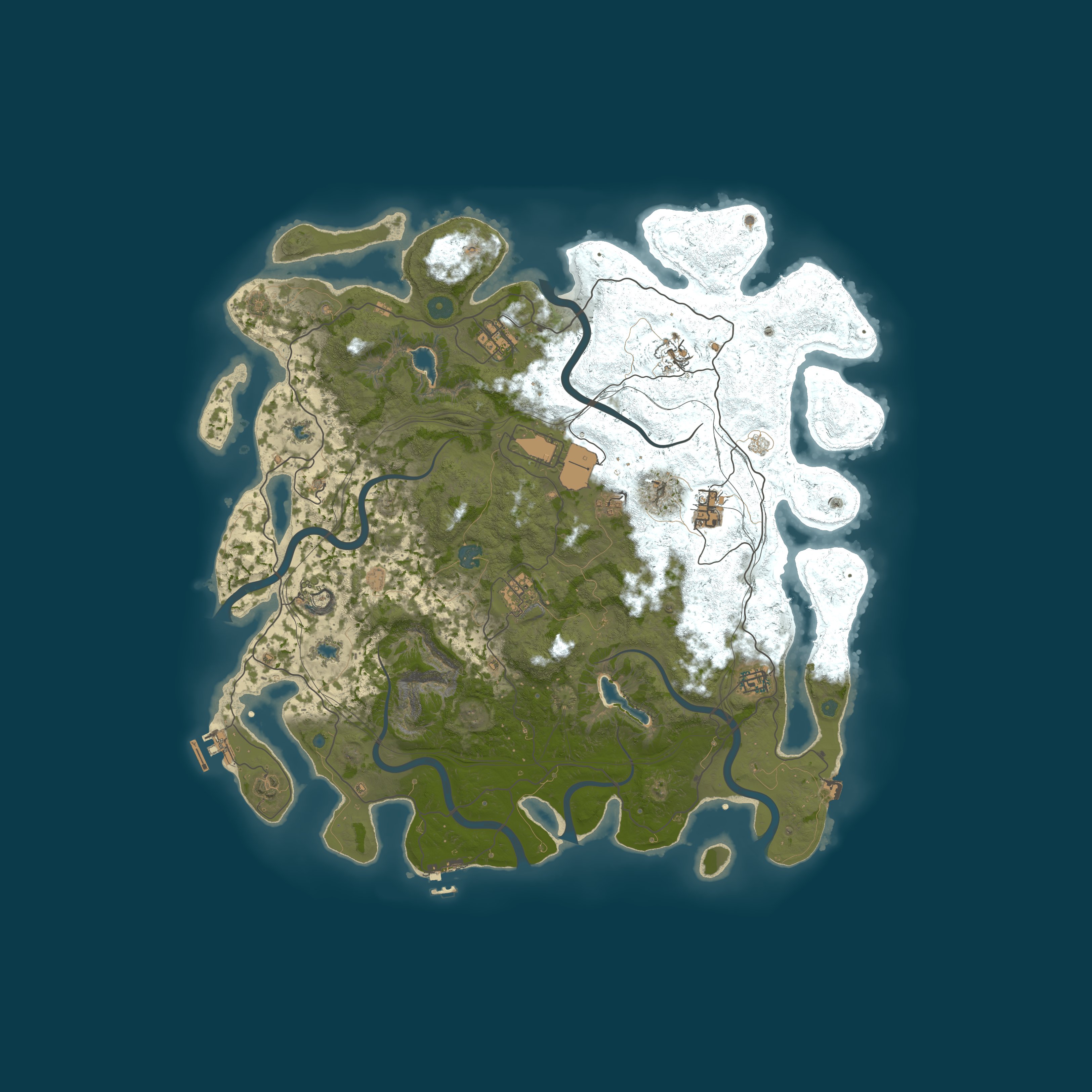 Карта сервера