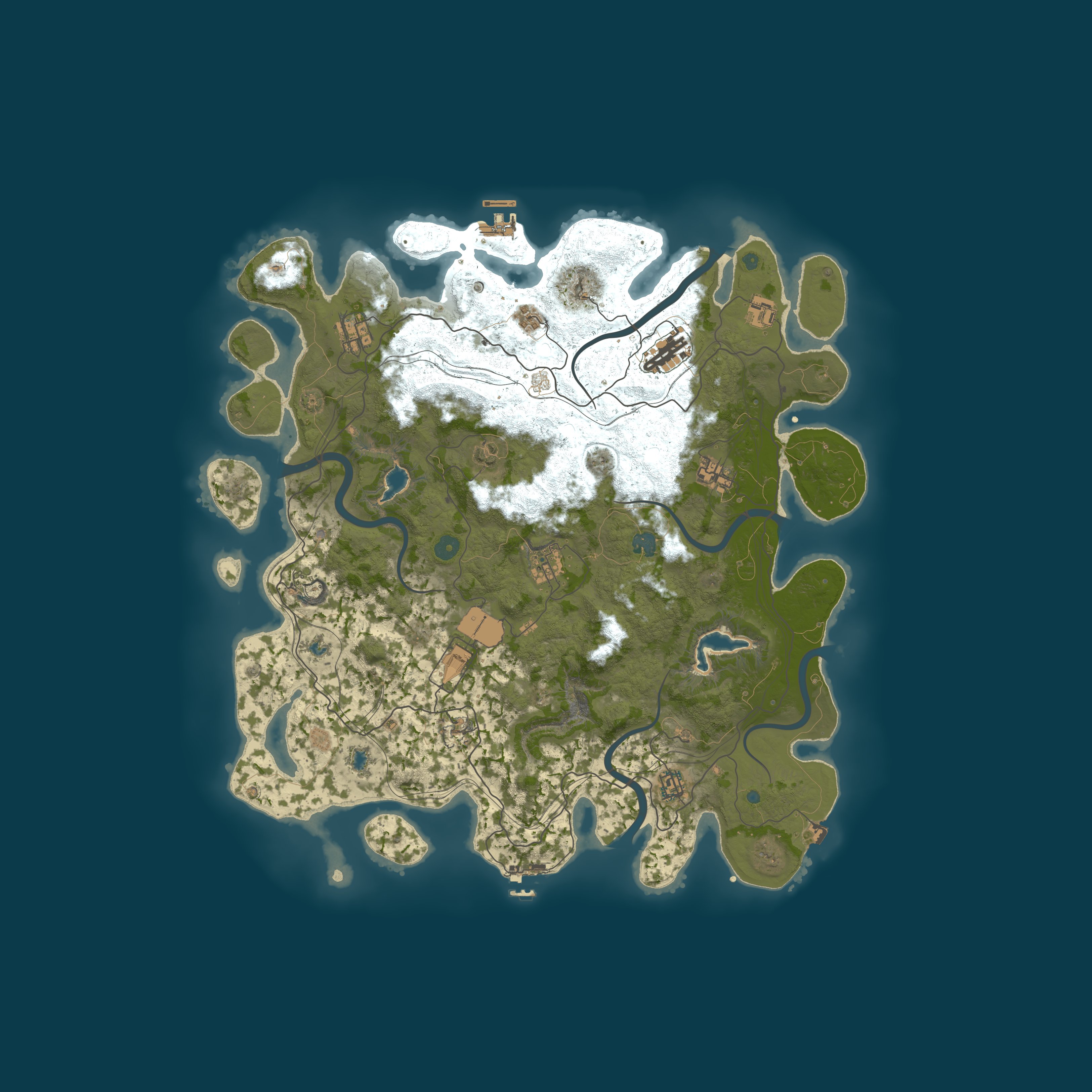 Map for AA Carcajou Quebec PVE