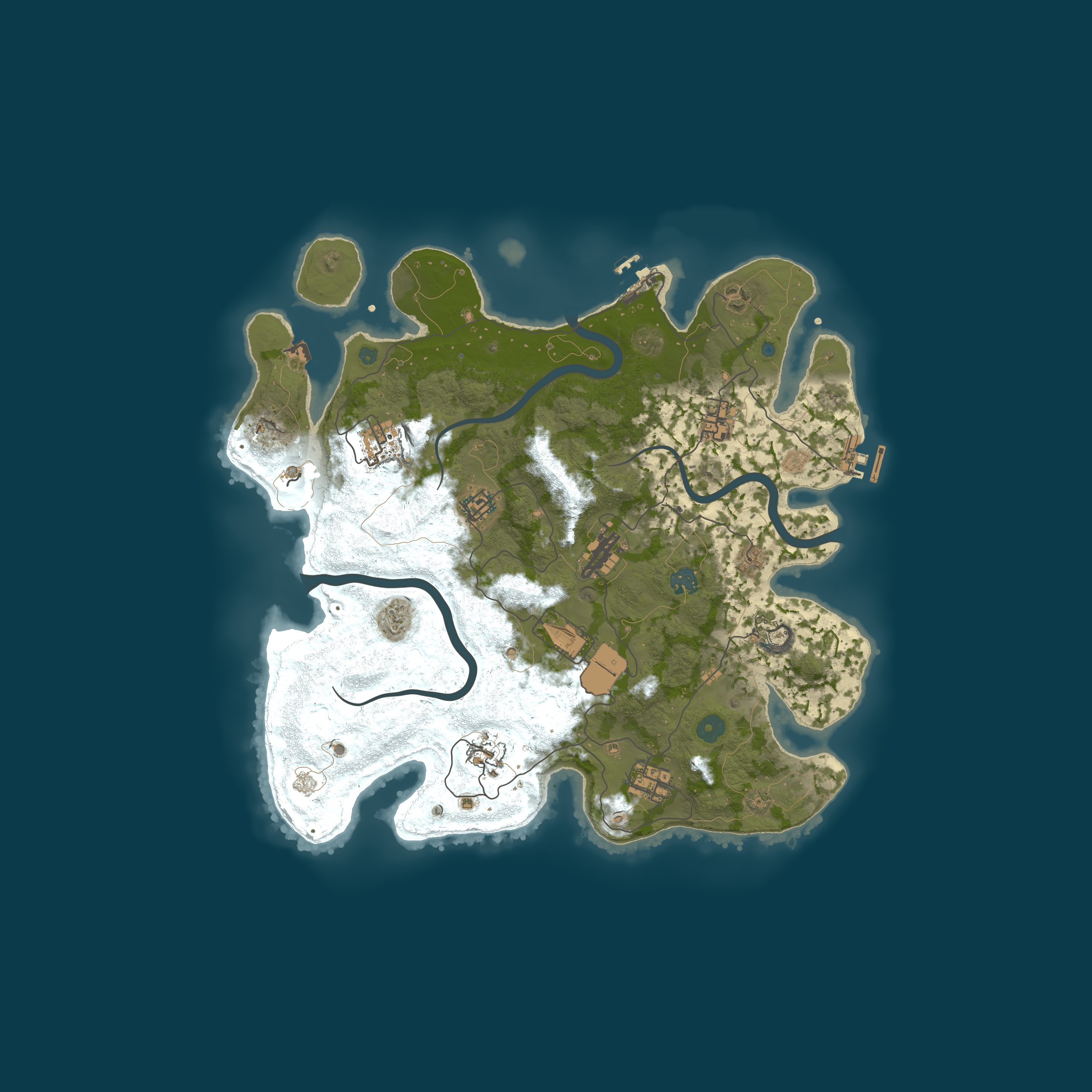 Map for Arcane Rust #15 - Modded 2x (Trio)