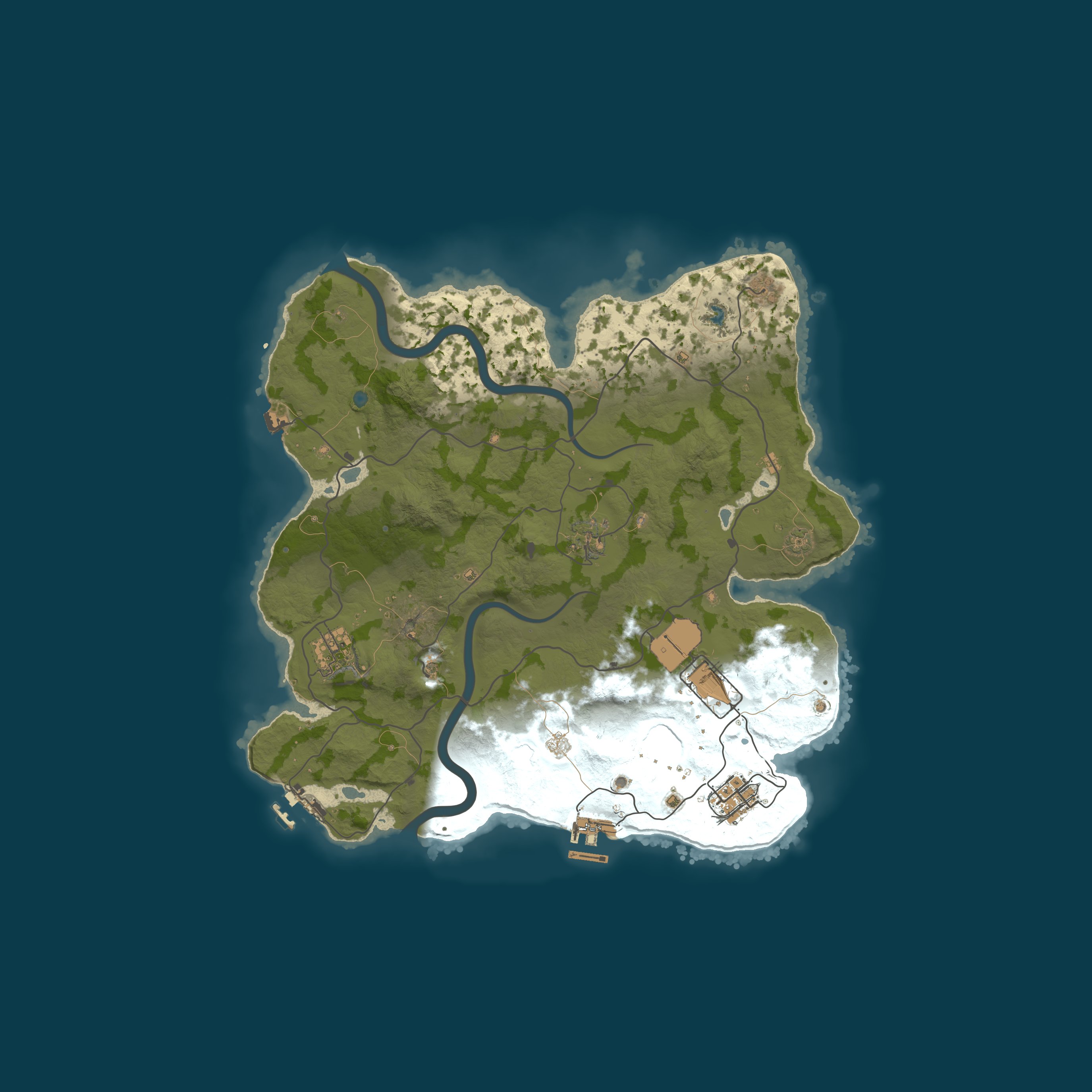 Map for [JP][PVE]HOUZITYA server 初心者OK