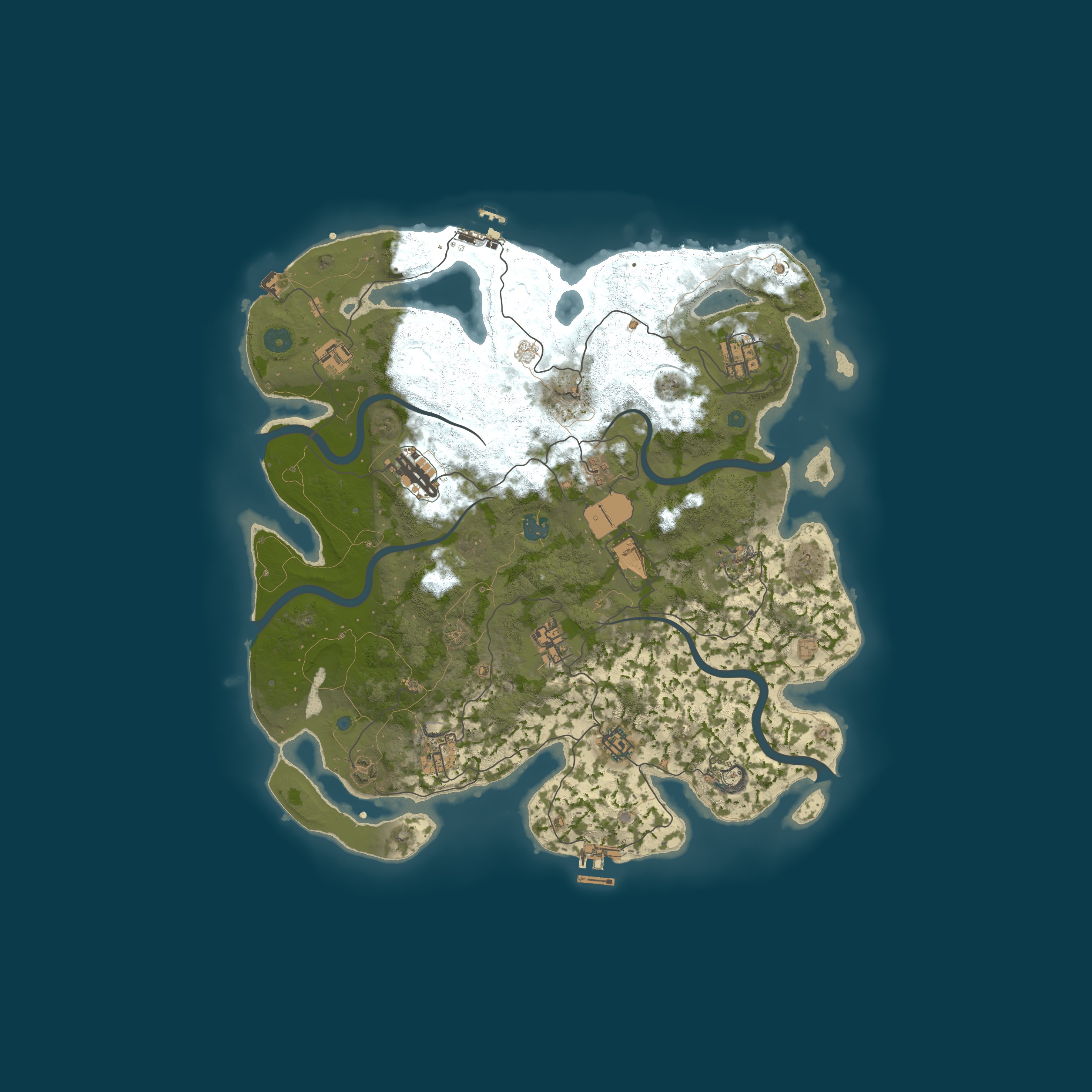 Rust map 3900/67830