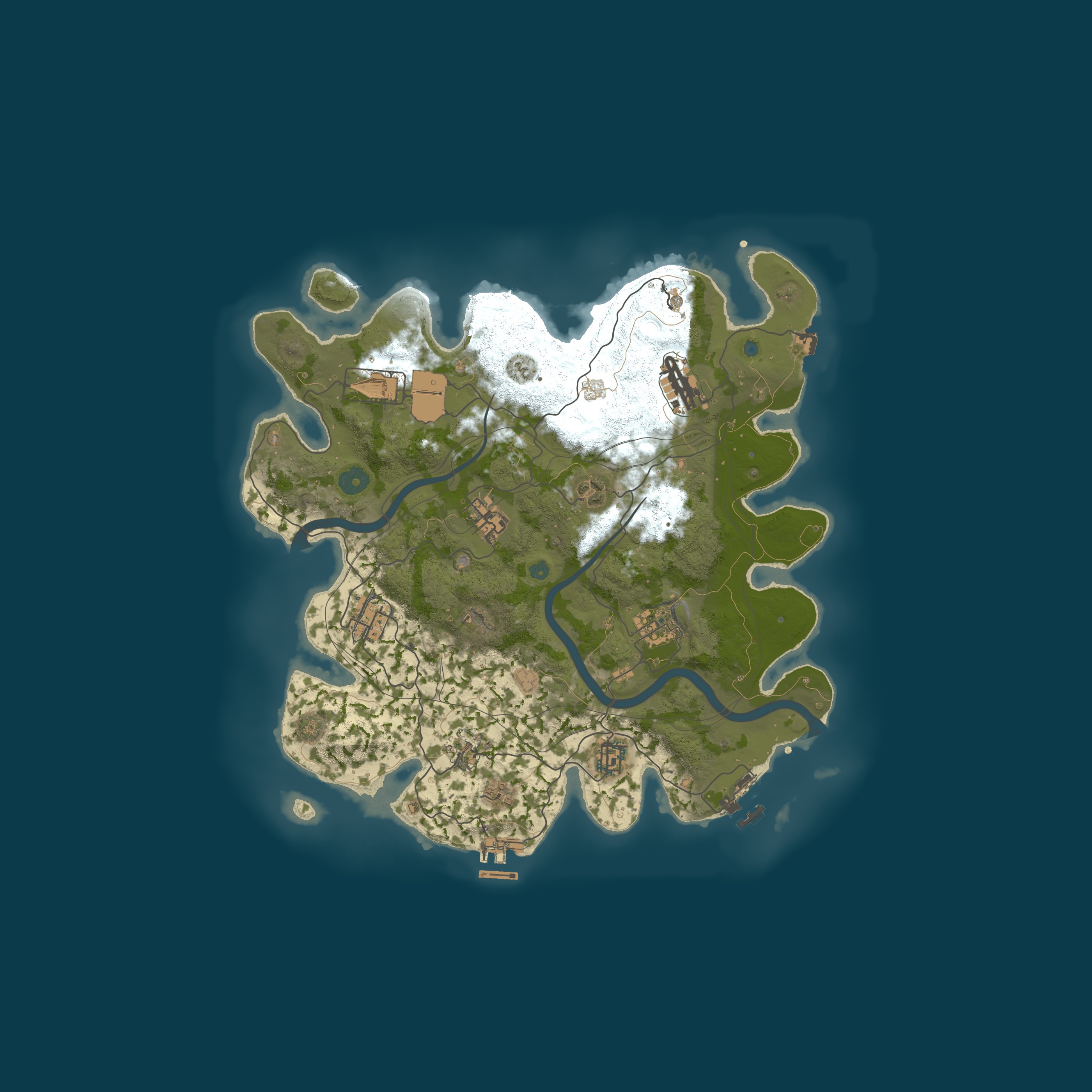 Rust map 3600/1337