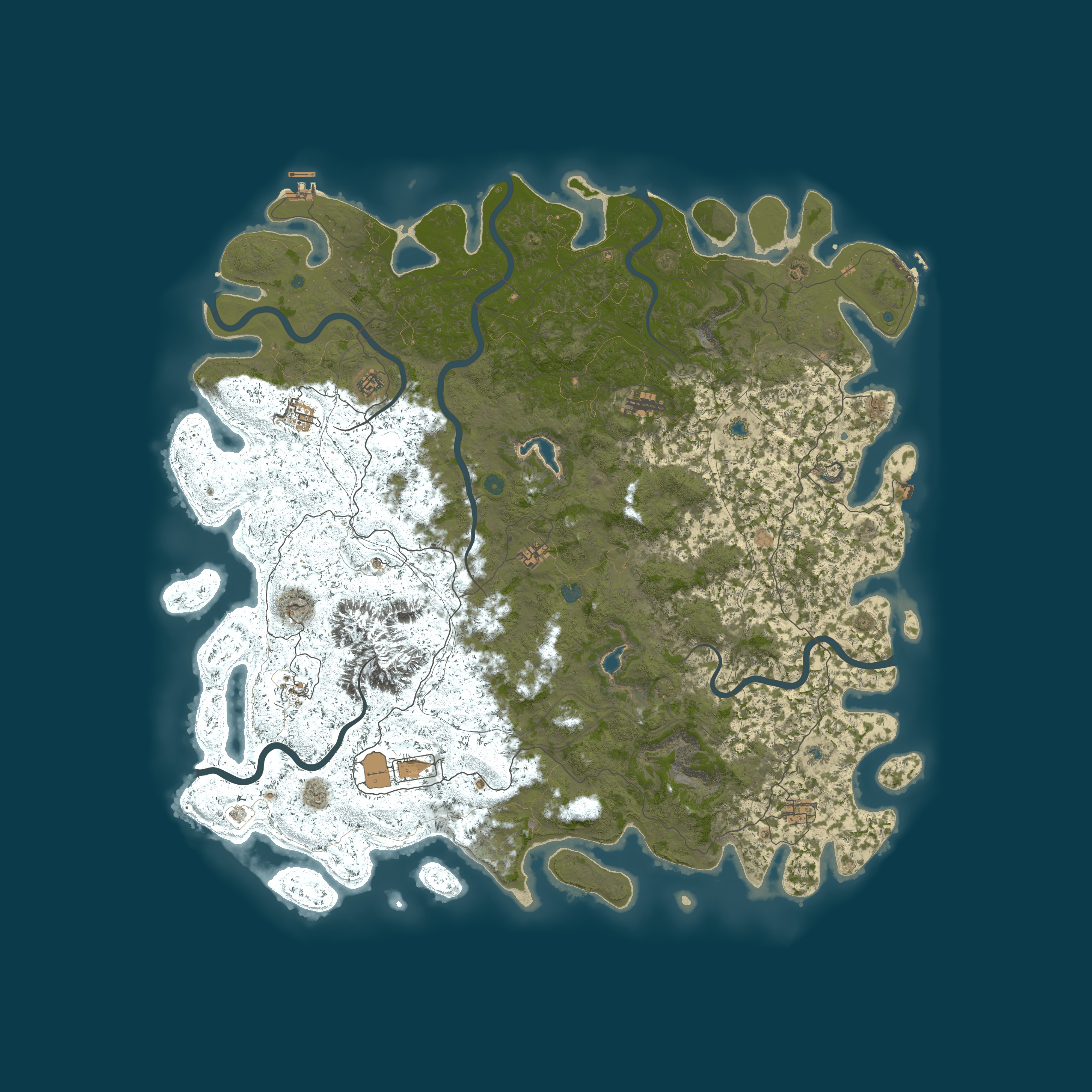 Map for Paradiset Large Map