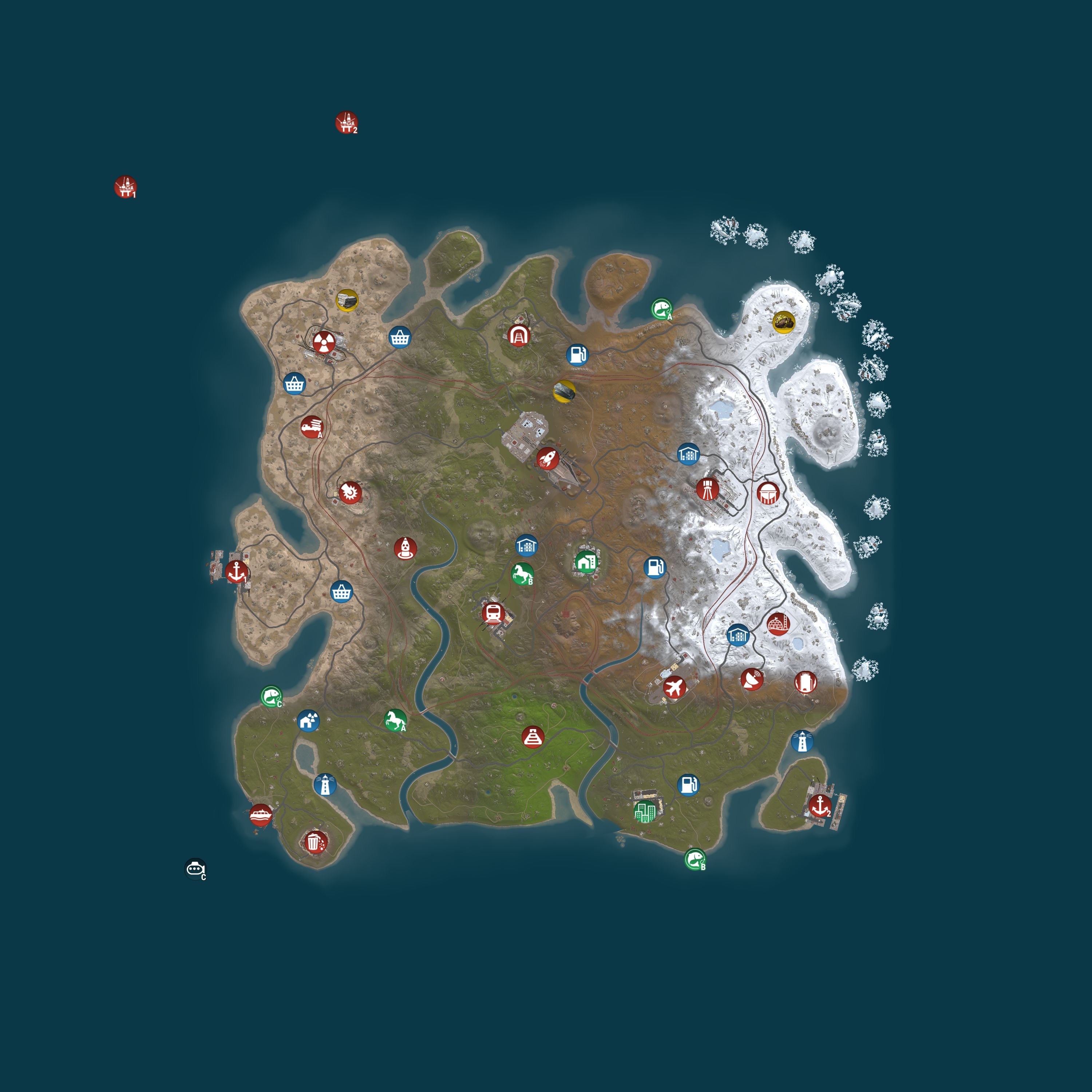 Rust map 4000/1337