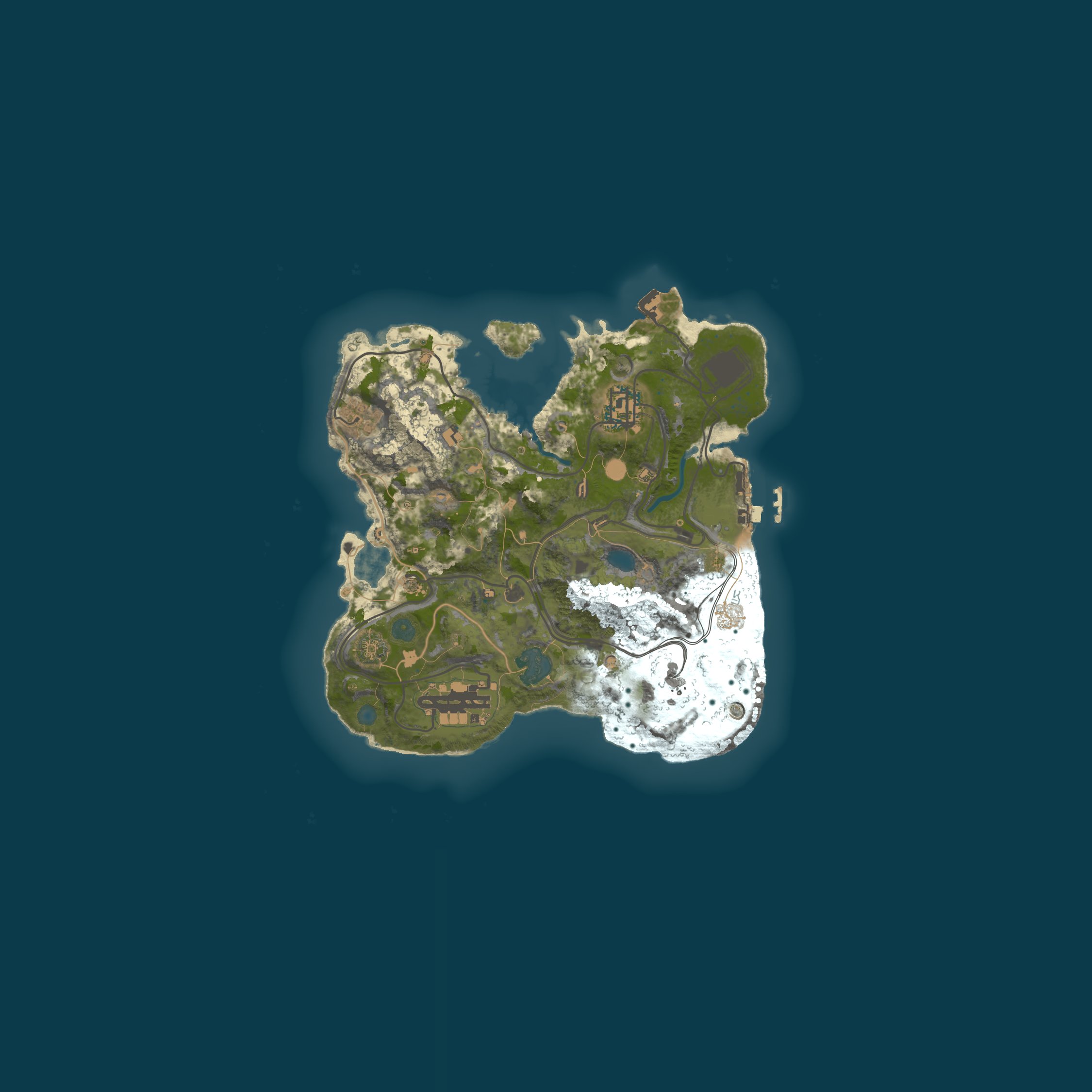 Map for friend only server