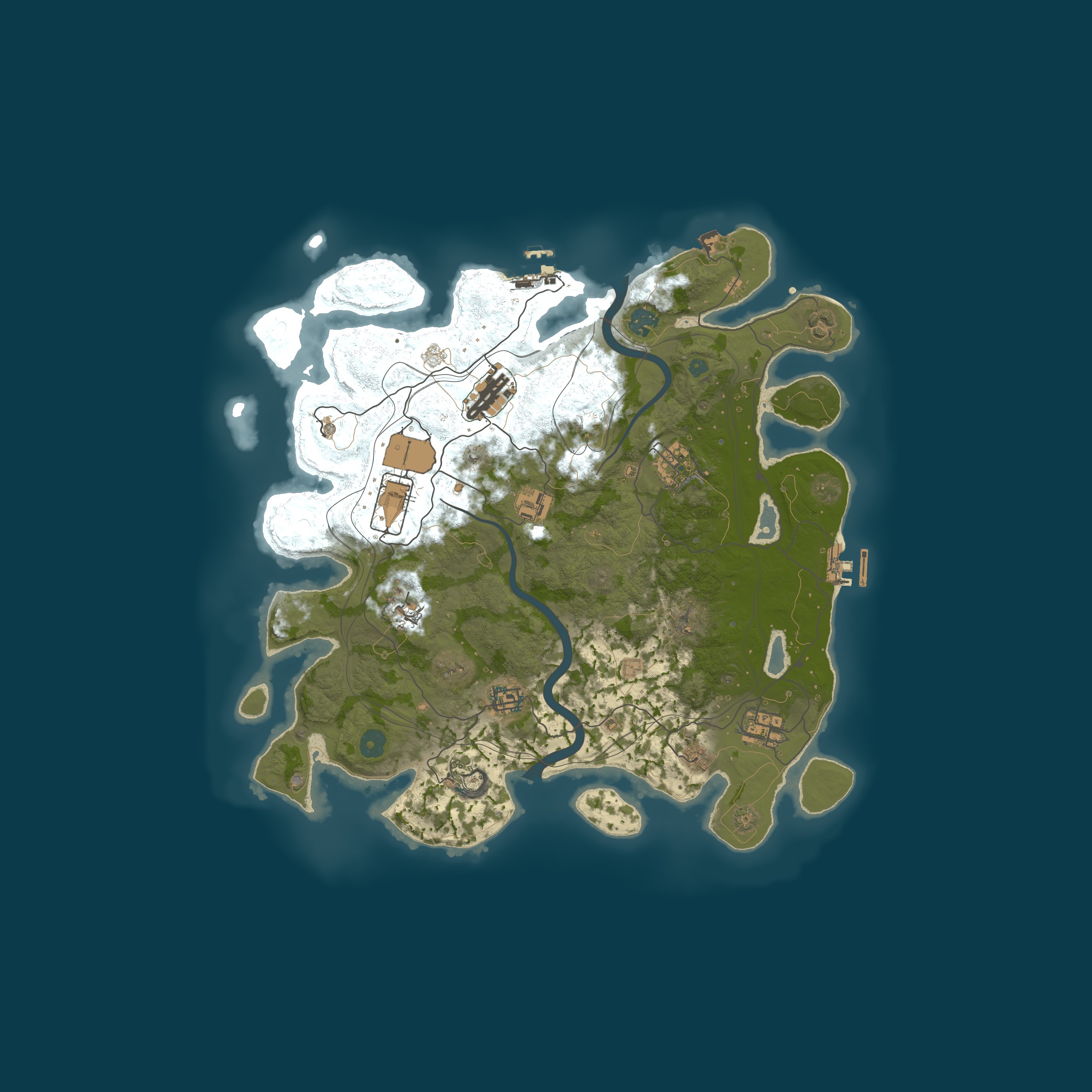 Rust map 3800/1337