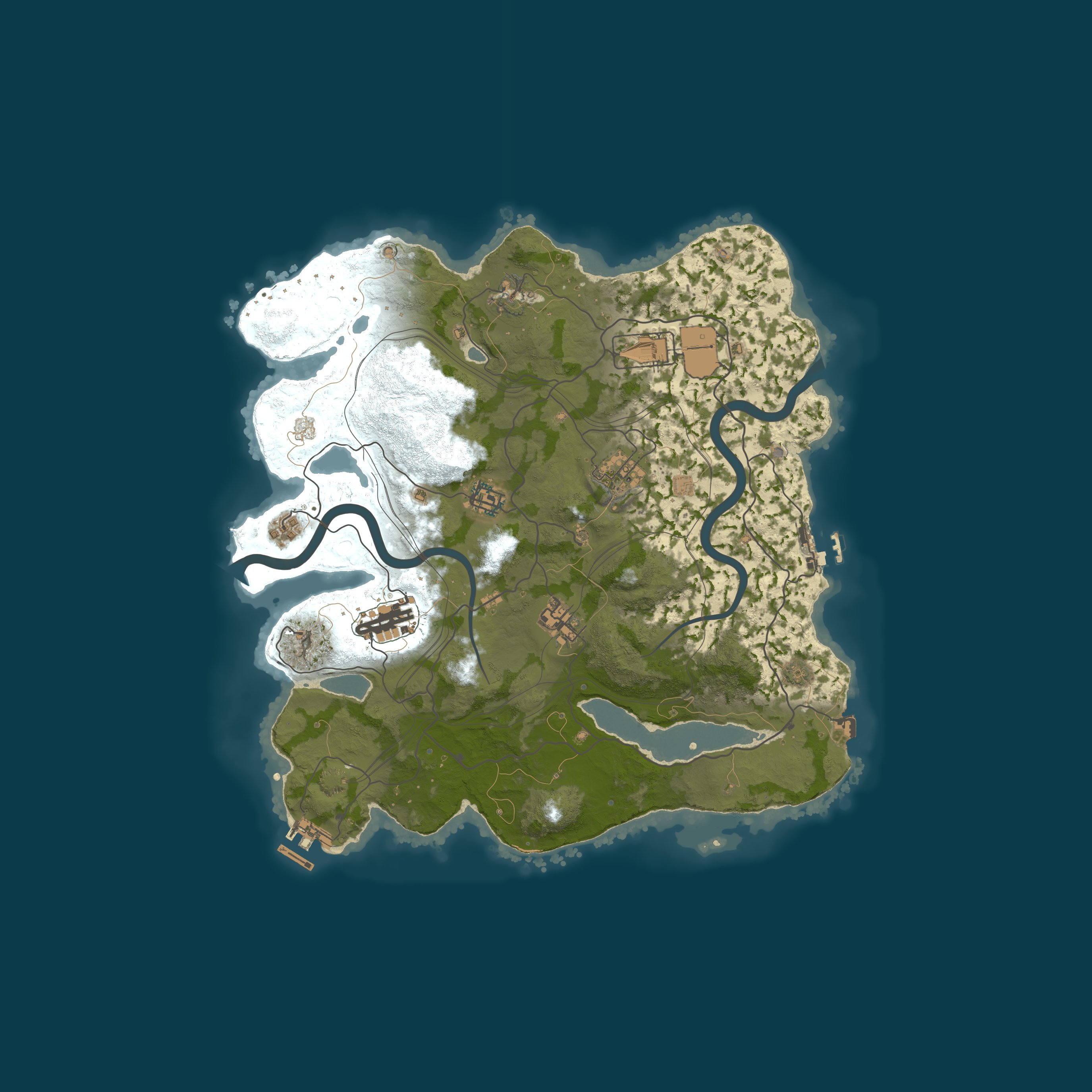 Map for [NA] Winterust - 10x | No BPs | Kits | Events | Mini