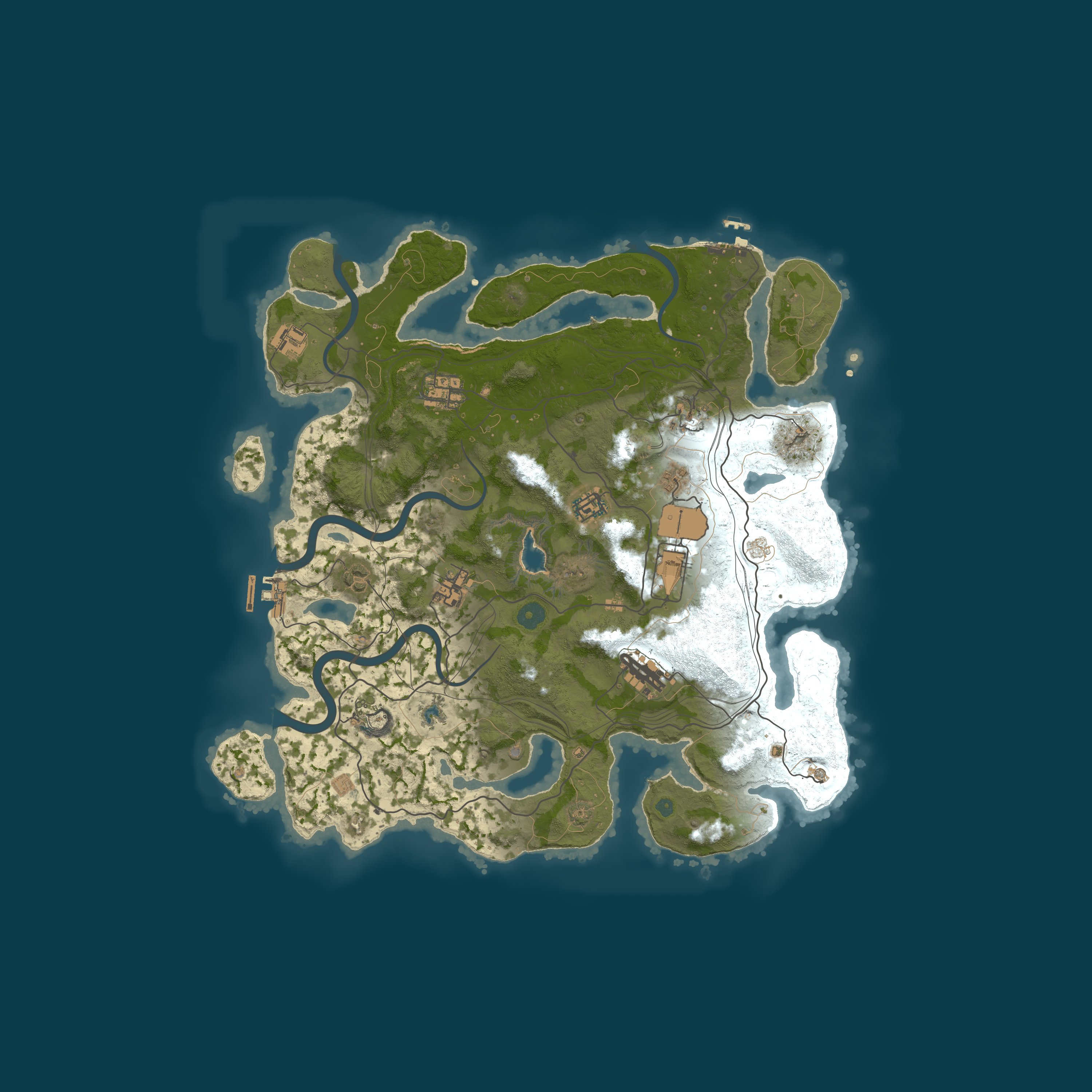 Rust map 4000/1337