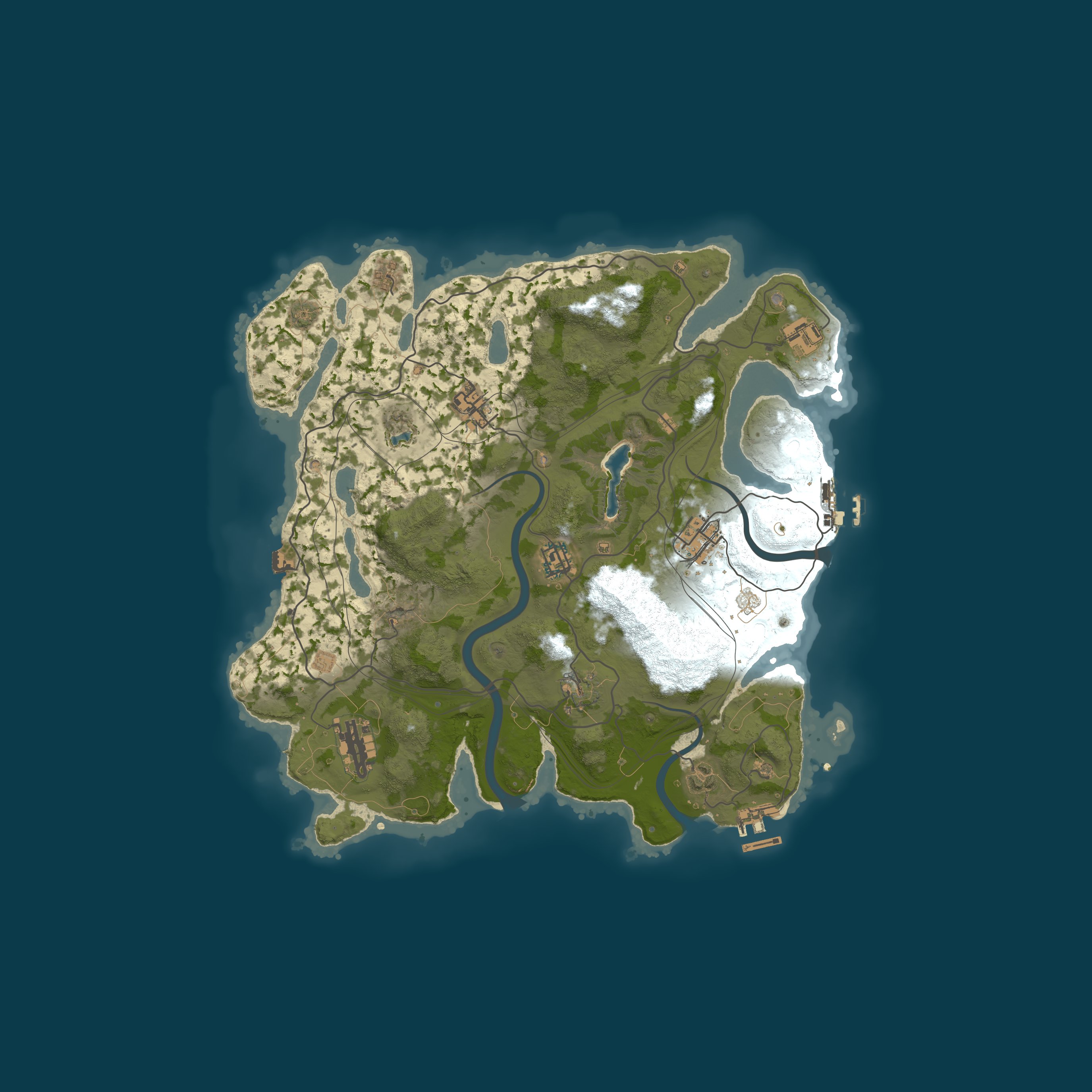 Rust map 3500/7581