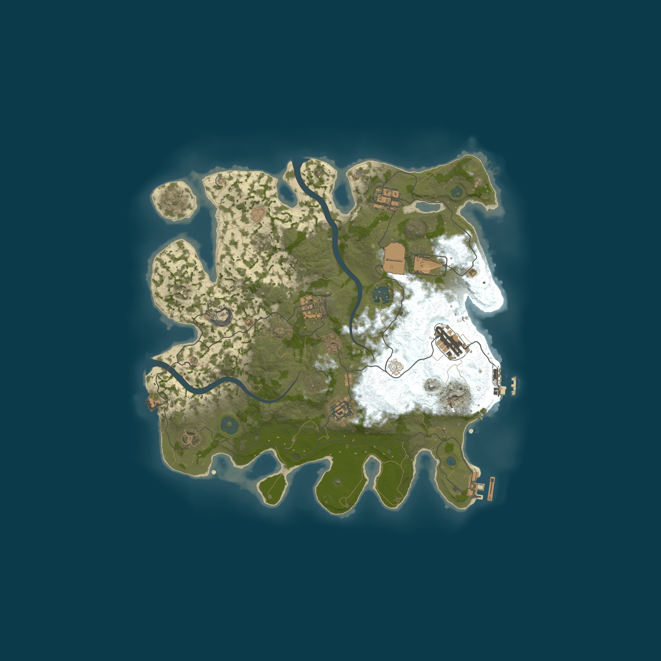 Map for [US] NAKED | SOLO/DUO | 50% UPKEEP