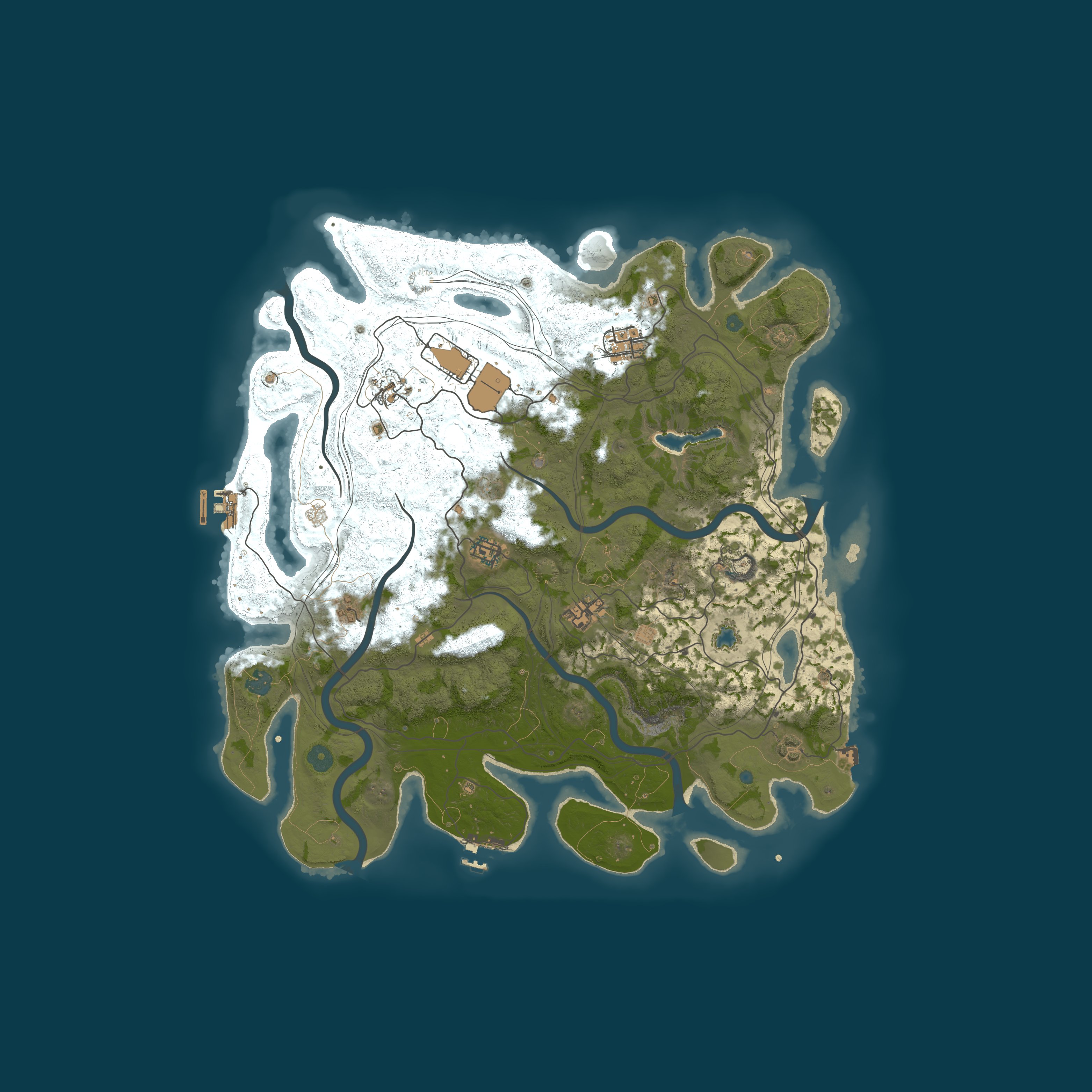 Map for Starting to Rust | No KOS | Noob Friendly | Active Admins