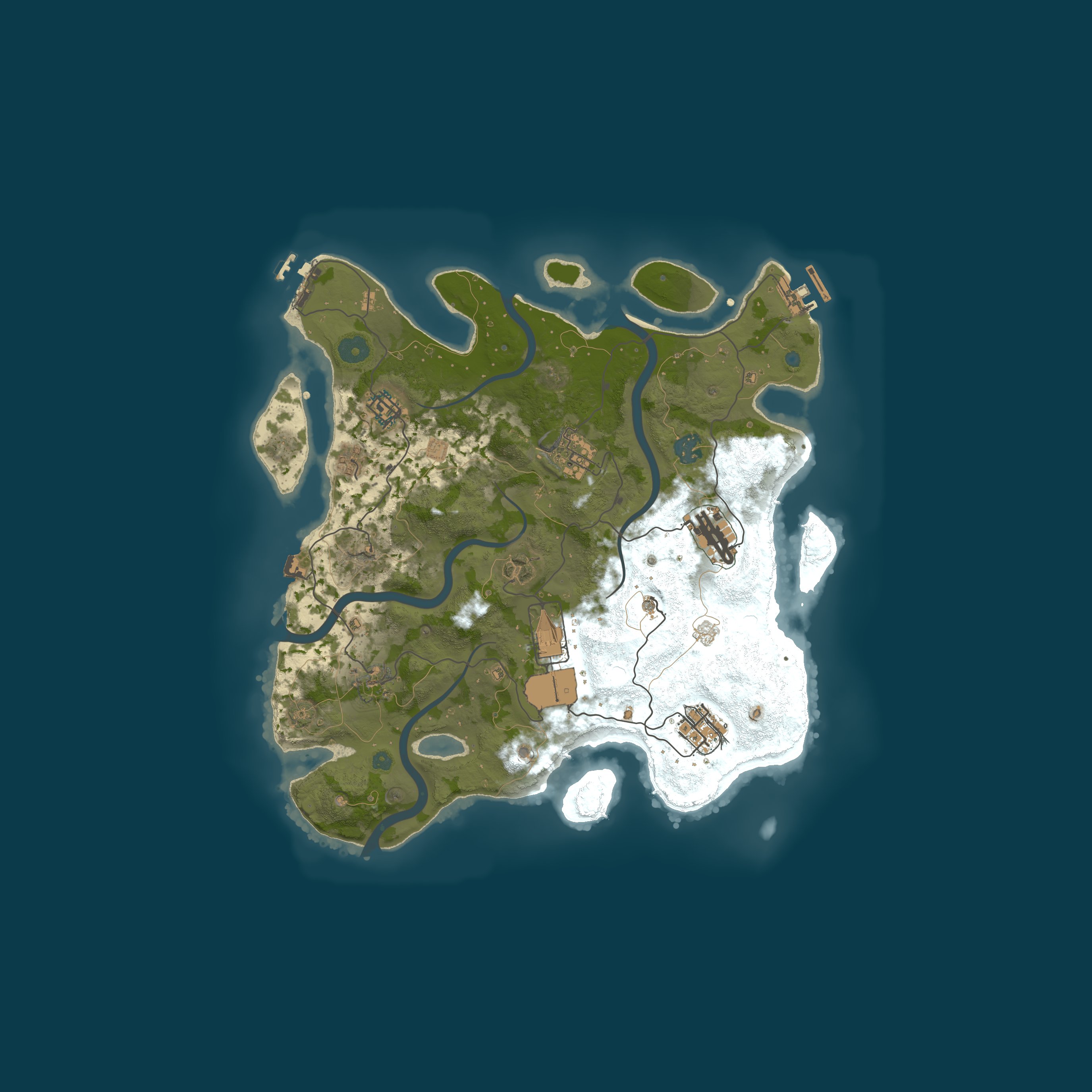 Map for [EU] Rust-France - SOLO/DUO/TRIO | FULLWIPED 11/05 11.05