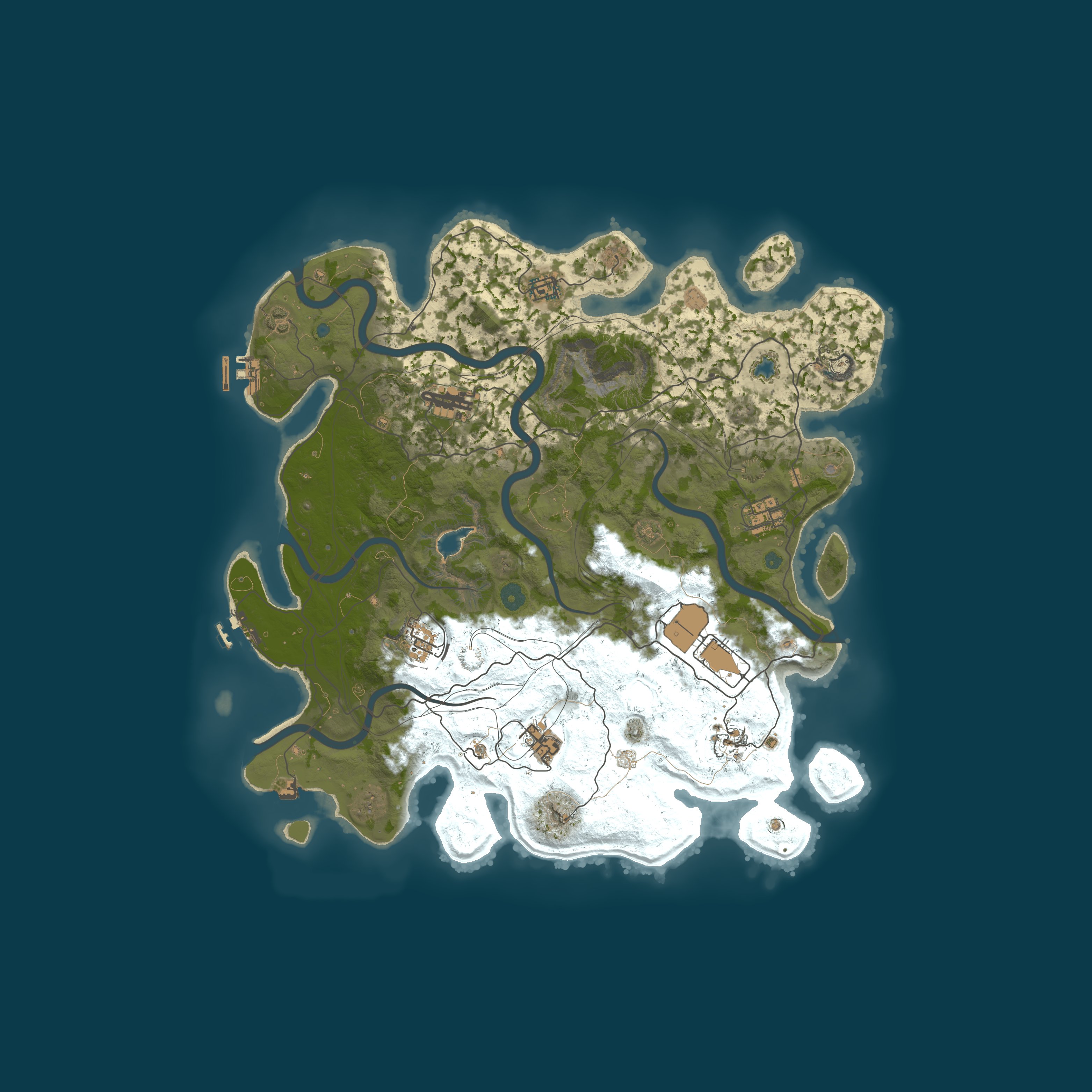 Map for RUST ROOM 1.5x | MIDDLE | Wipe 20.03