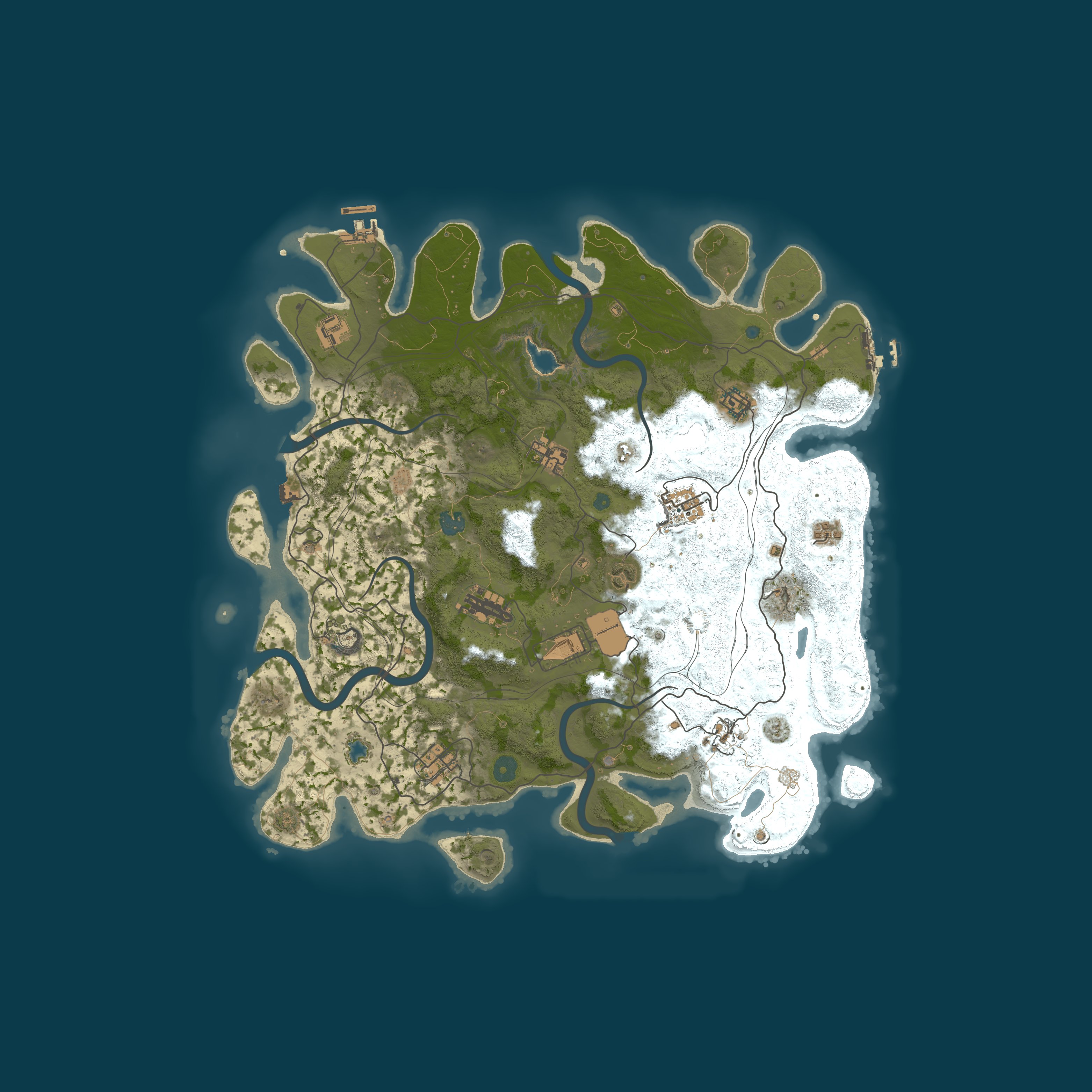 Map for x2 URAL RUST | КЛАССИКА  | CLASSIC |