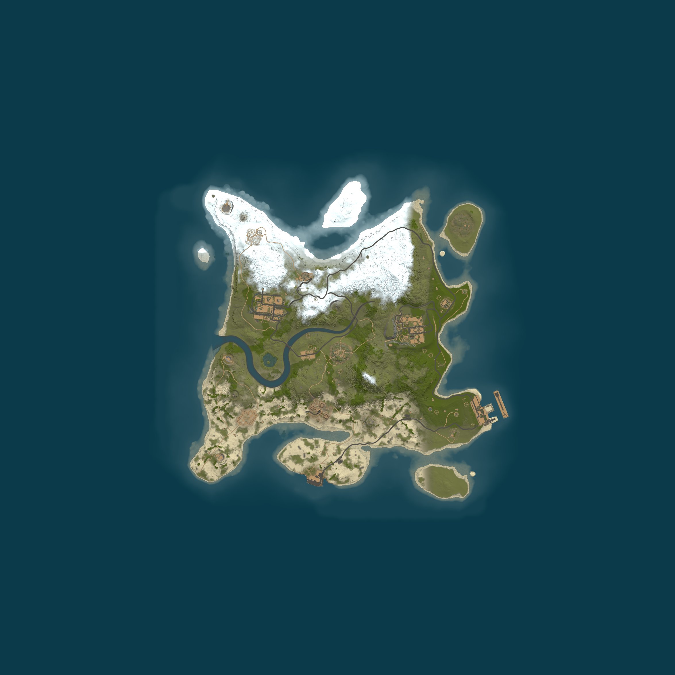 Карта сервера