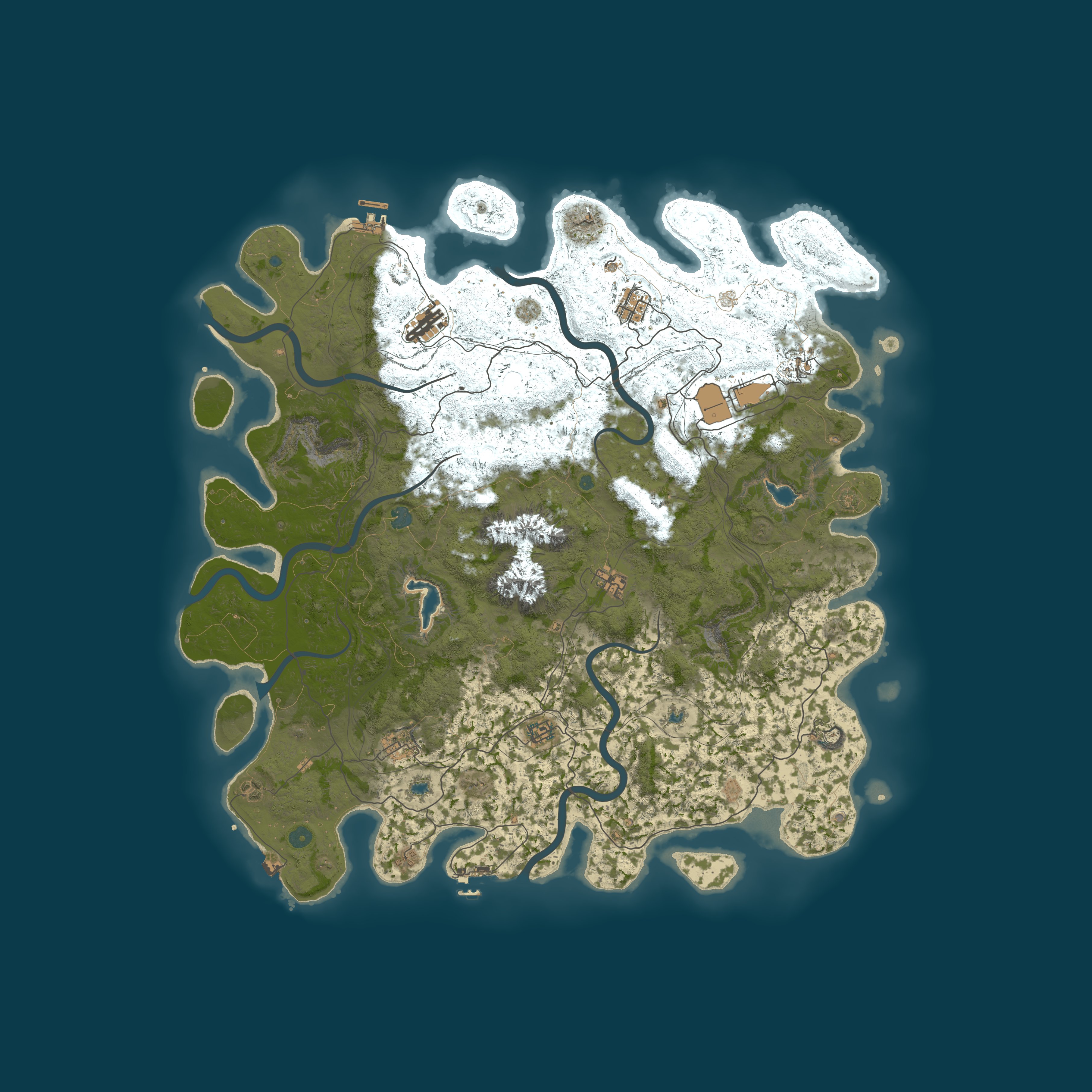 Map for Rust-a-Lot No Decay Mini Spawn