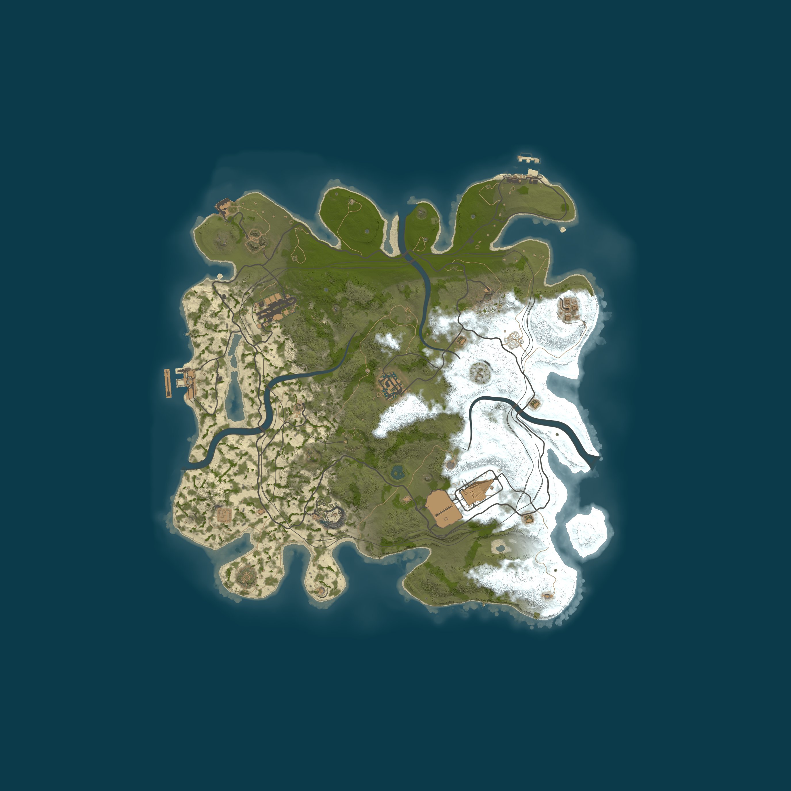 Map for РАЙ НОВИЧКА | SOLO/DUO | MAX 2 WIPE: 27.04