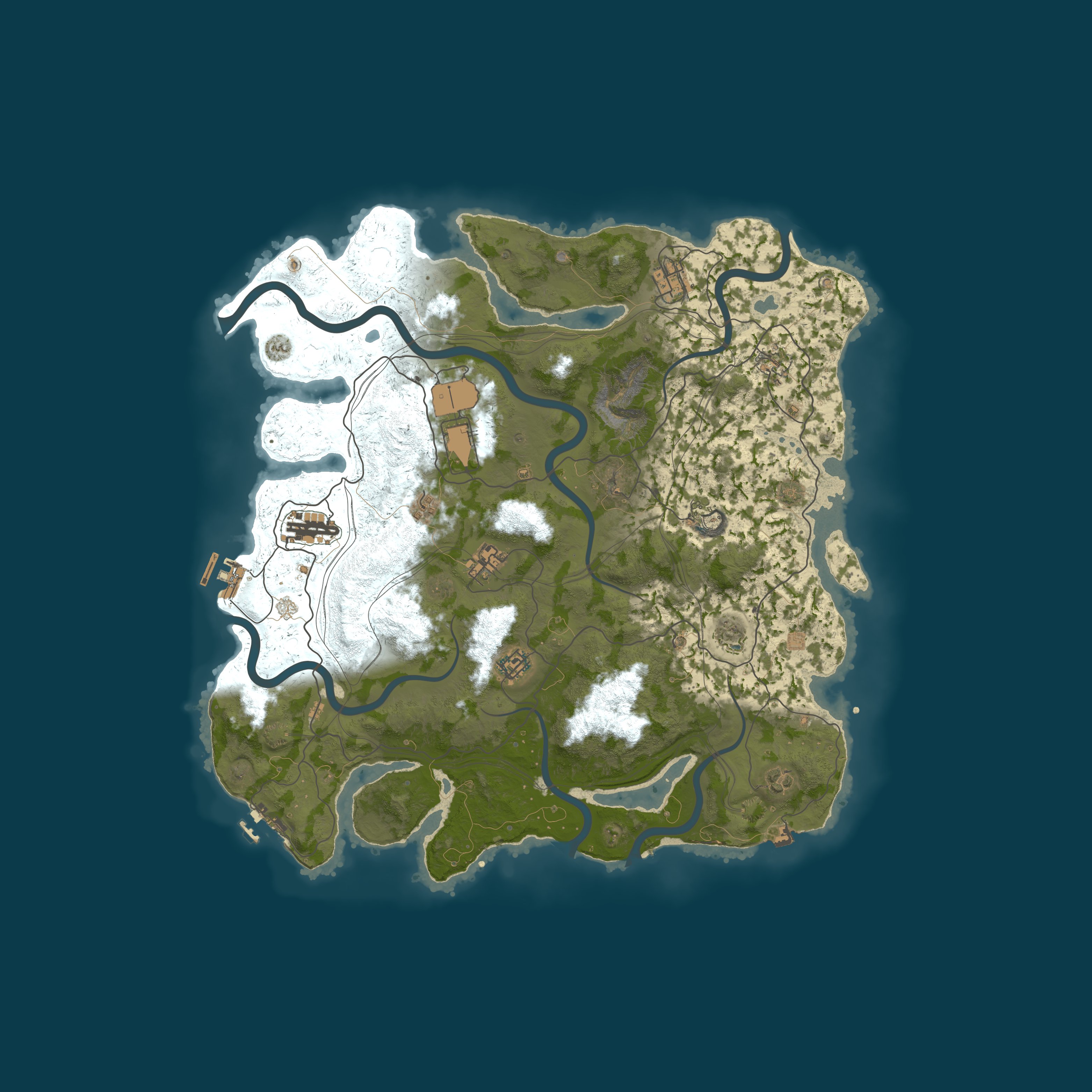 Карта сервера